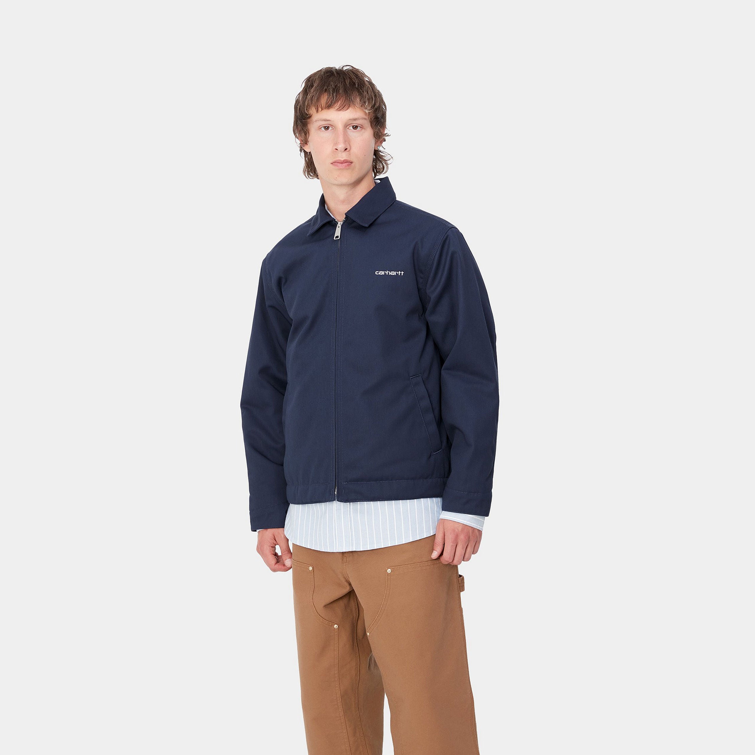 MODULE SCRIPT JACKET - Air Force Blue / White (rigid)