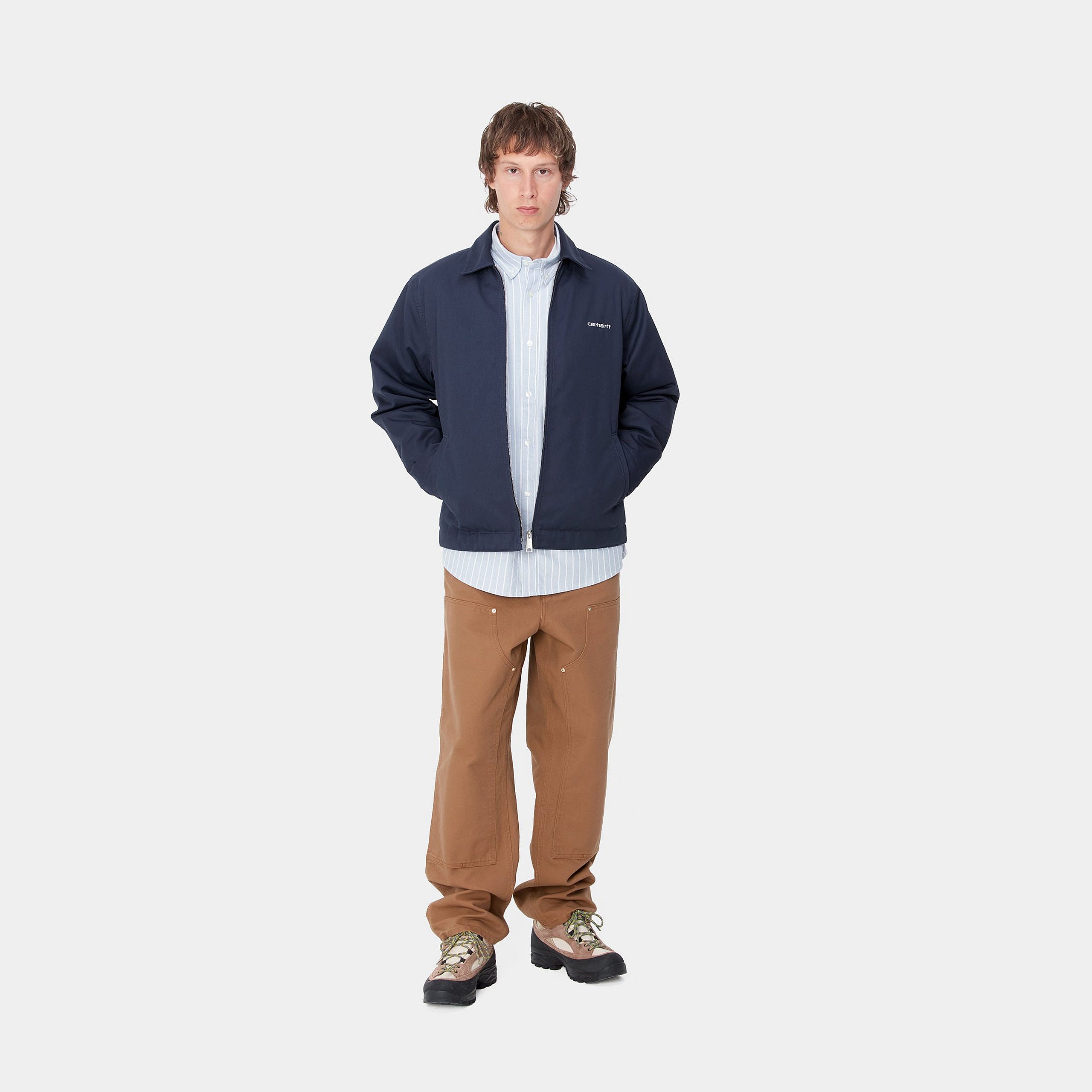 MODULE SCRIPT JACKET - Air Force Blue / White (rigid)