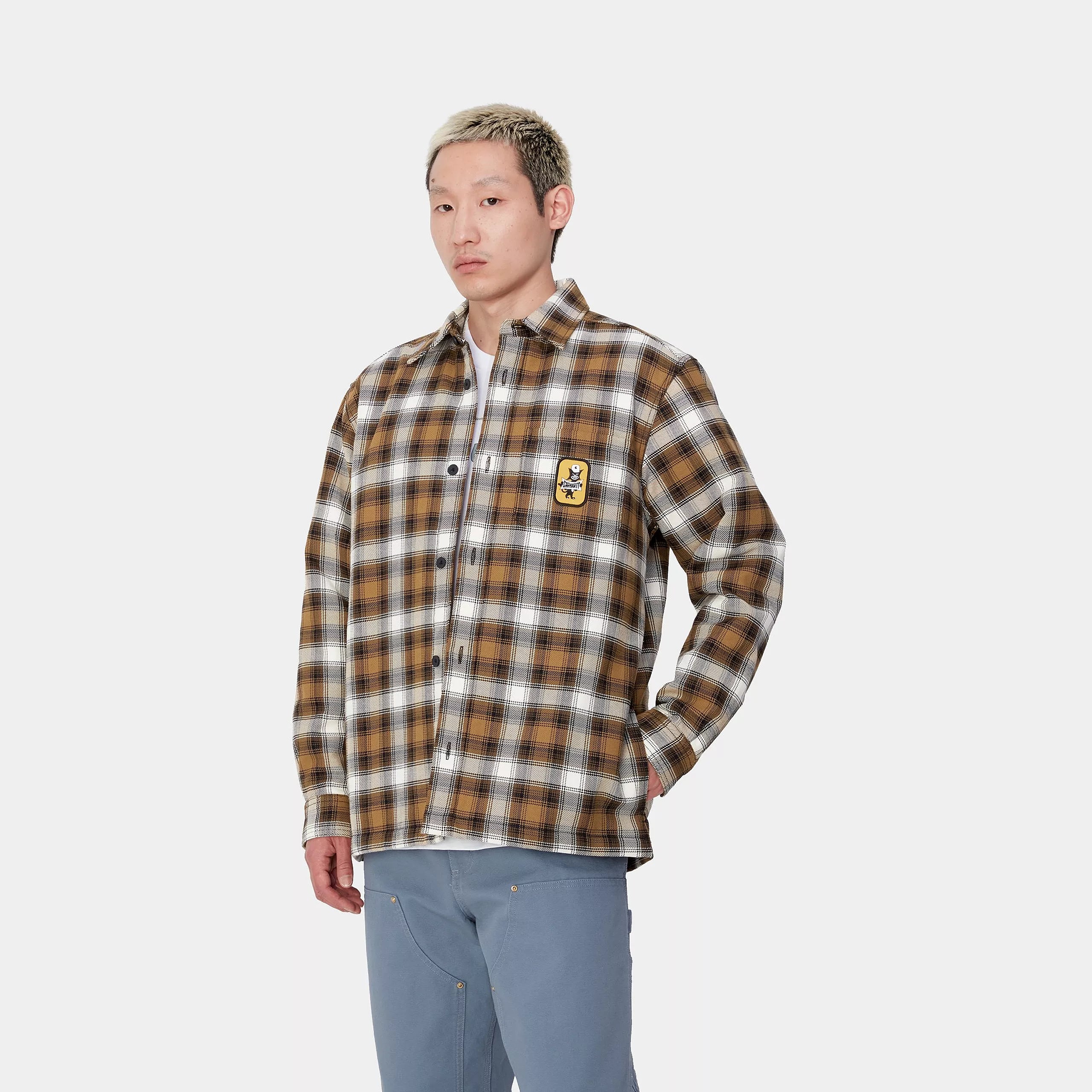 MONAHAN SHIRT JAC - Monahan Check, Hamilton Brown