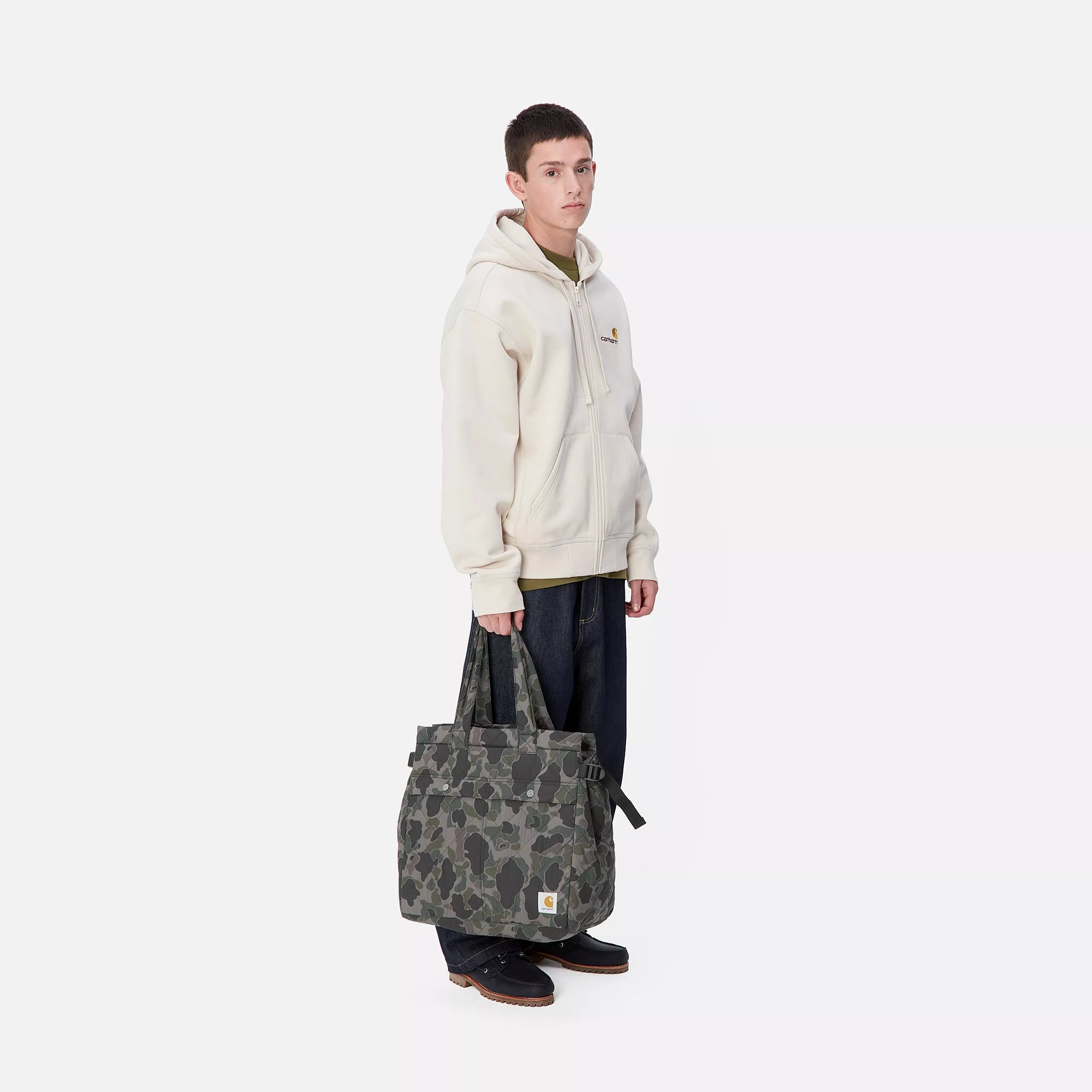 MYTON TRAVEL TOTE - Camo Duck, Grey