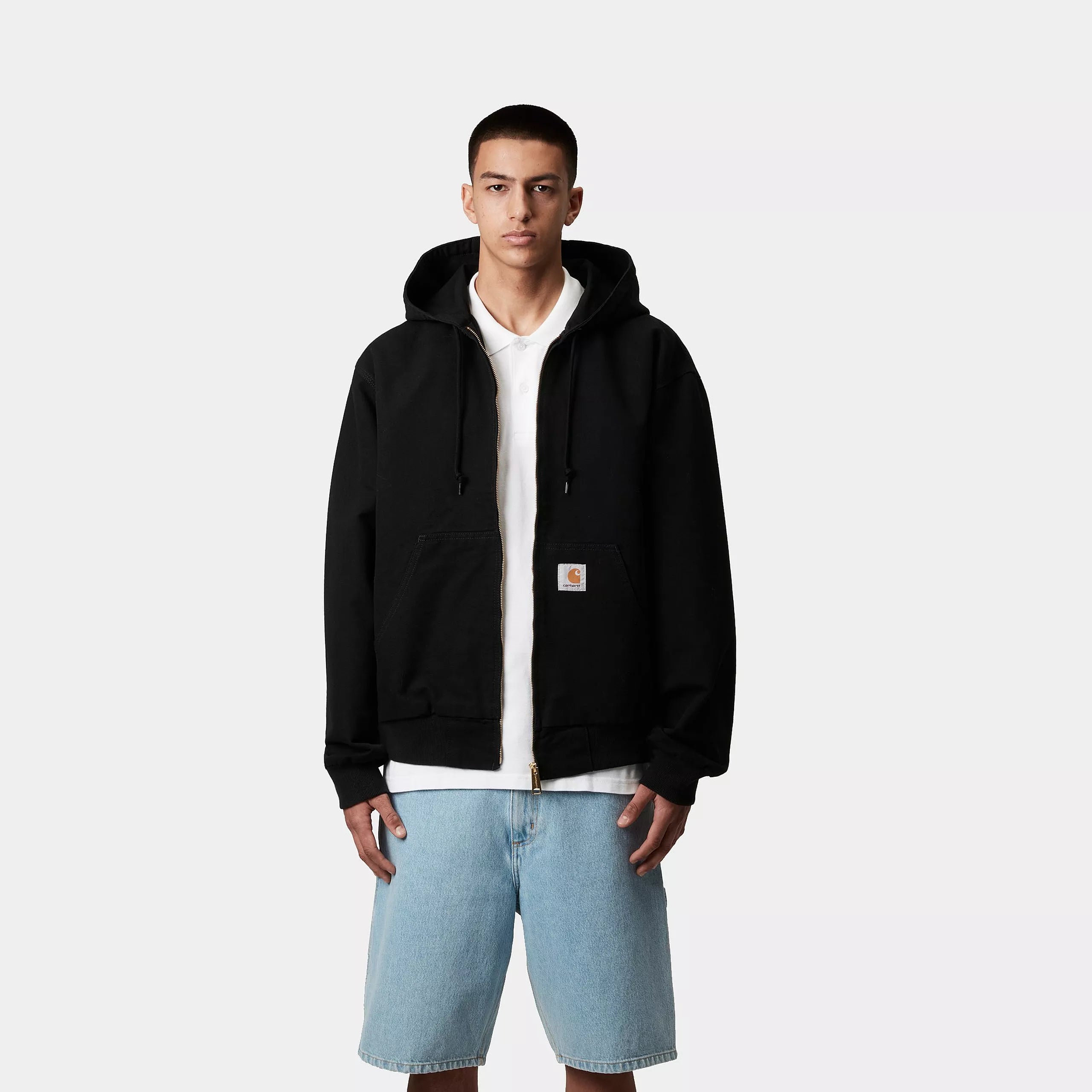 OG ACTIVE JACKET - Black (rinsed)