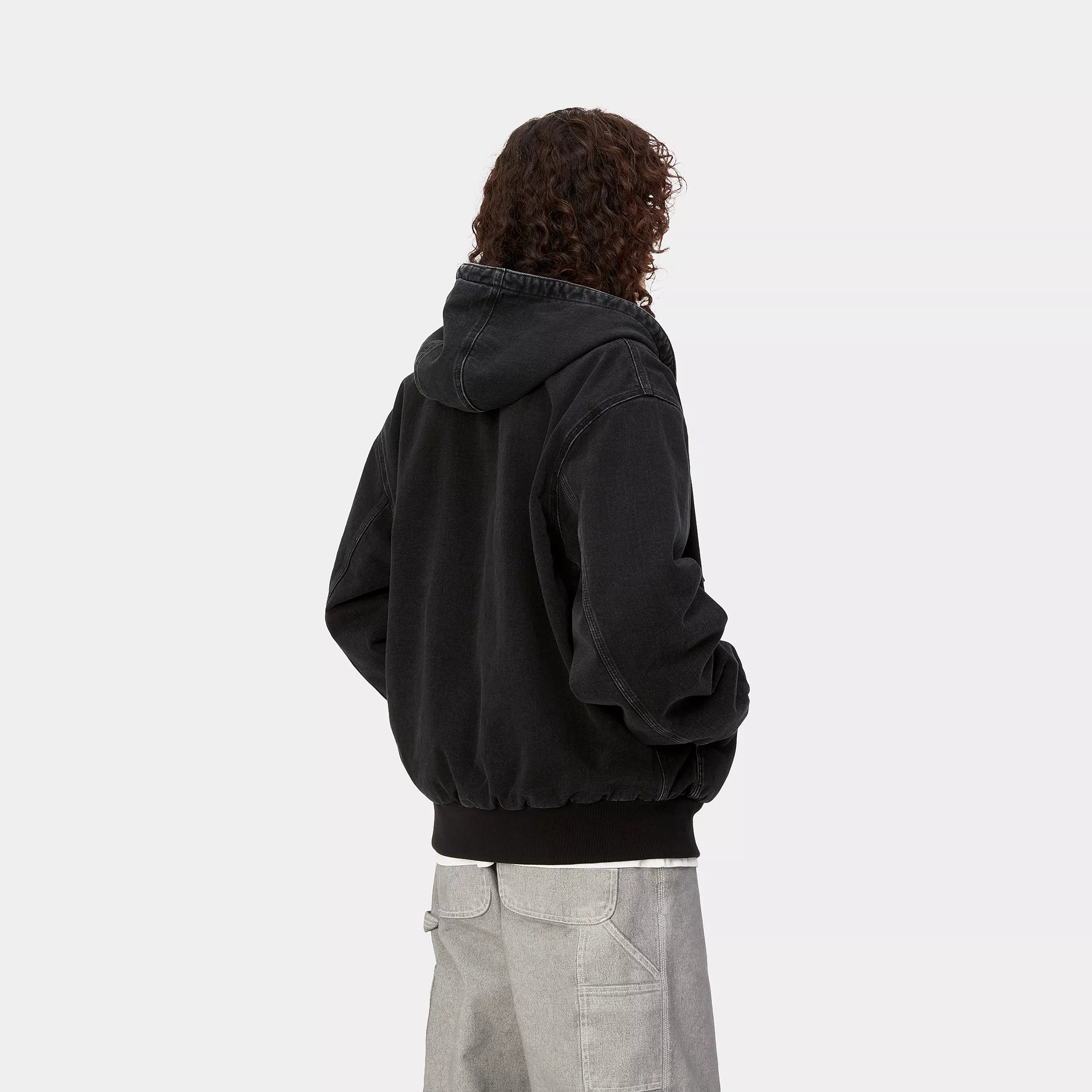 OG ACTIVE JACKET - Black (stone washed)