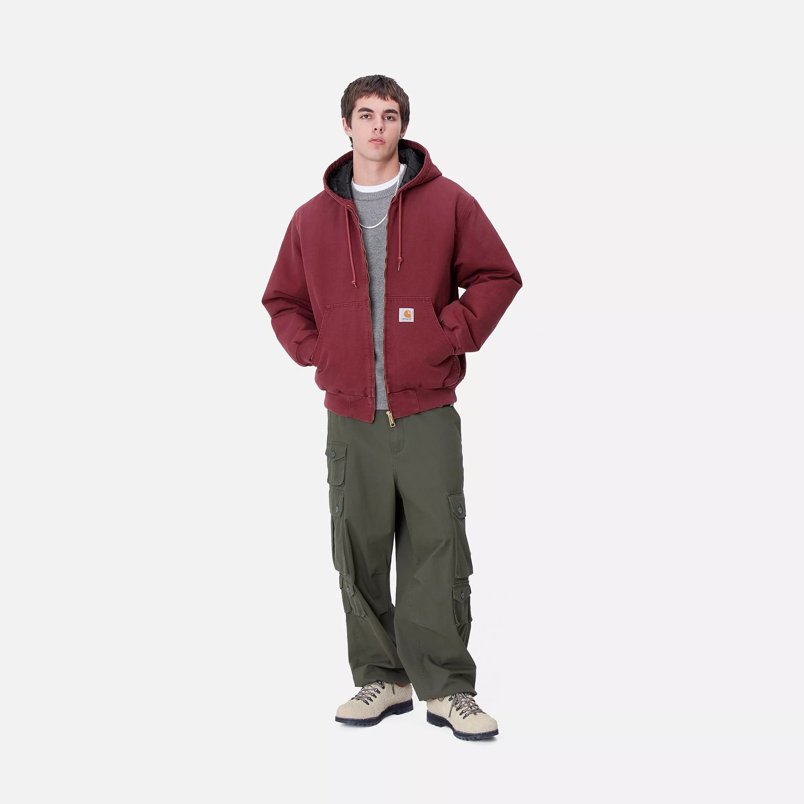 OG ACTIVE JACKET - Malbec (aged canvas)