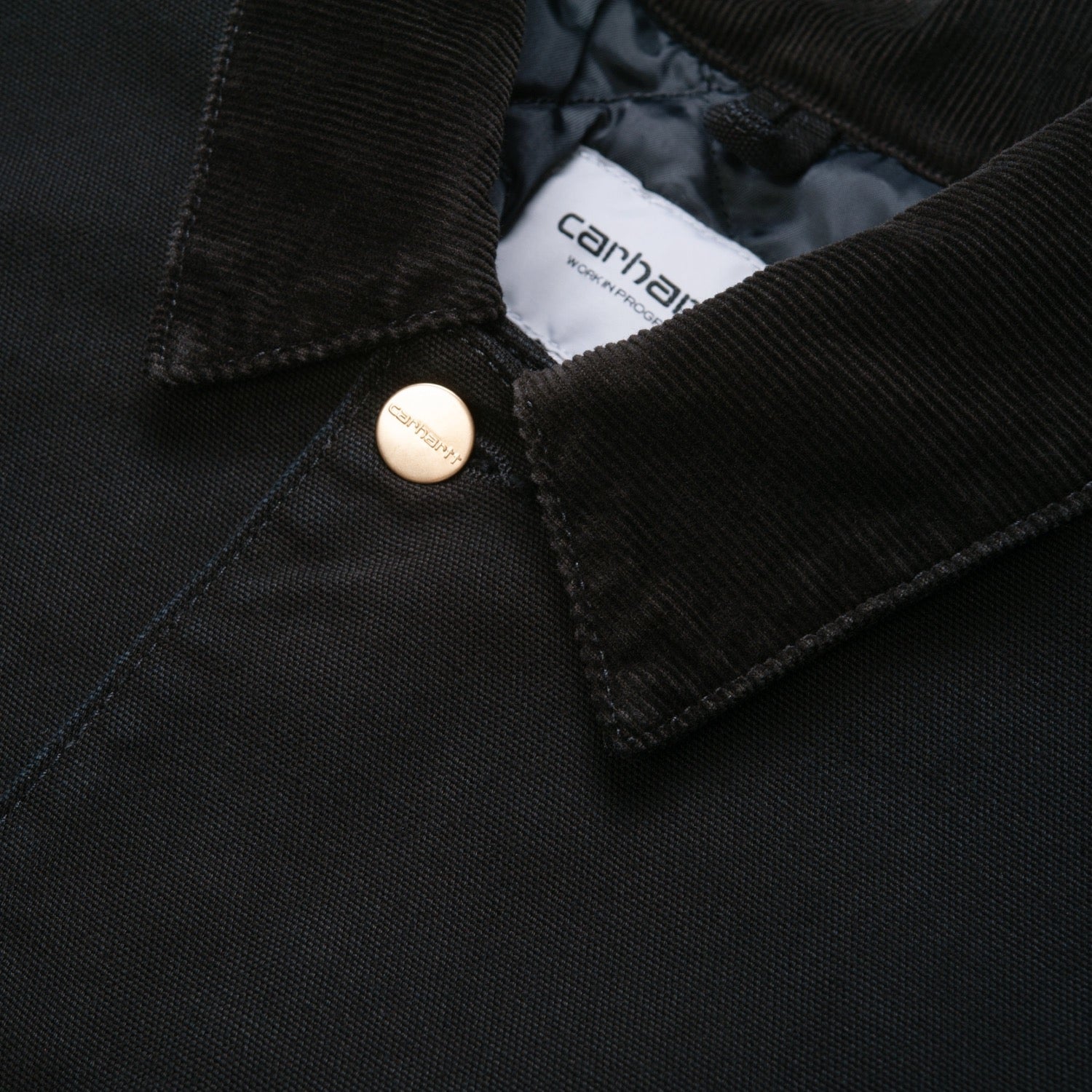 OG CHORE COAT - Black / Black (aged canvas)