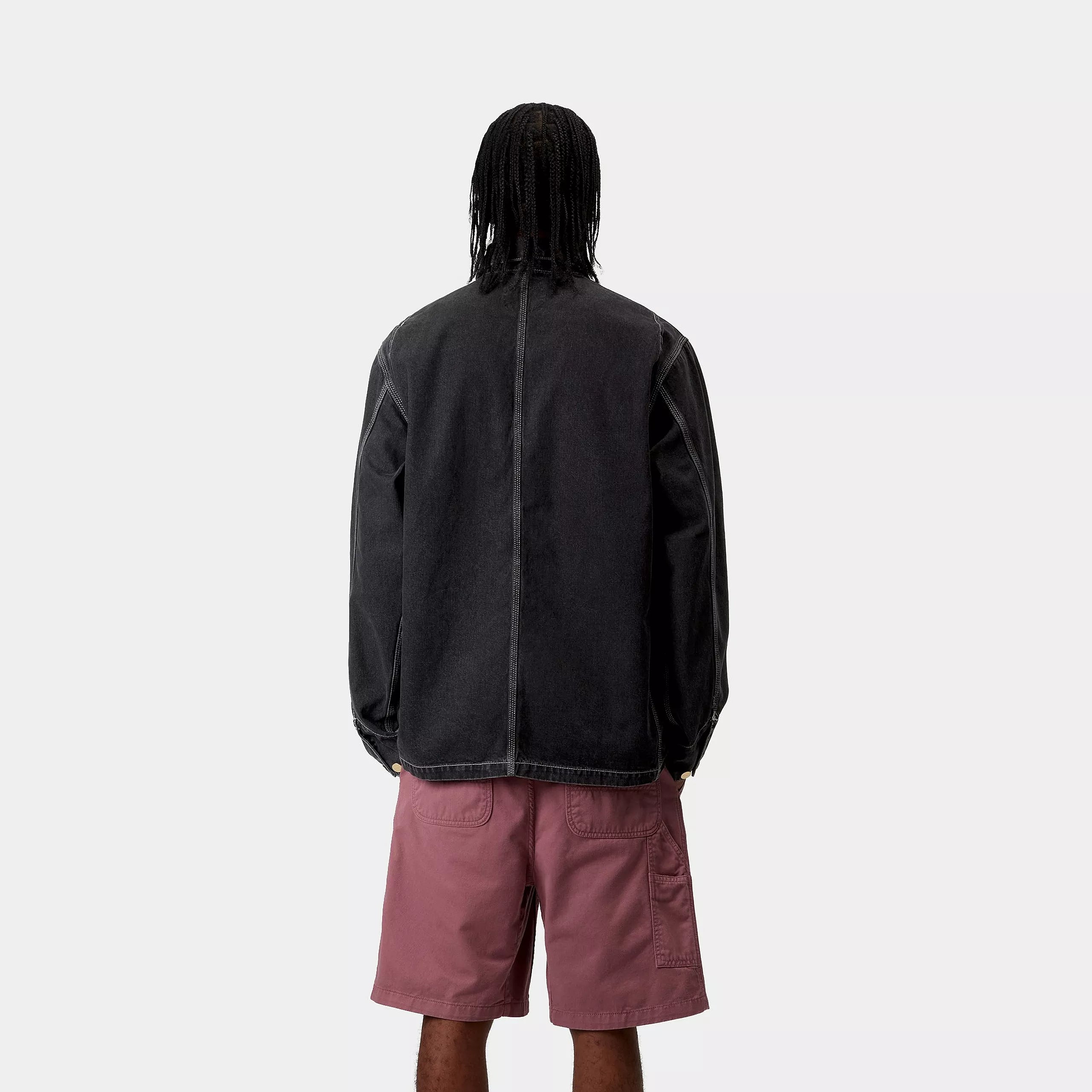 OG CHORE COAT - Black (stone washed)