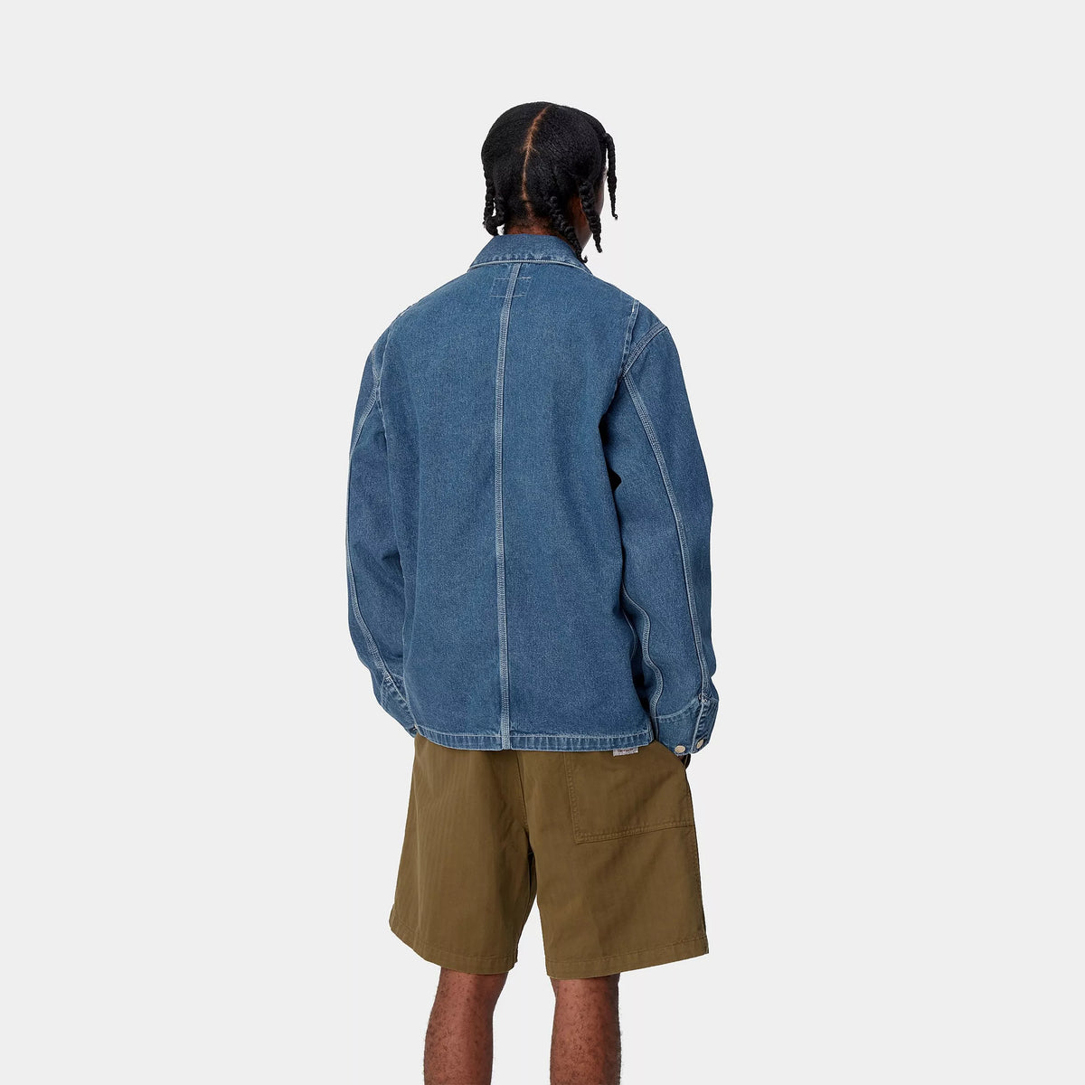 OG CHORE COAT - Blue (stone washed) 3