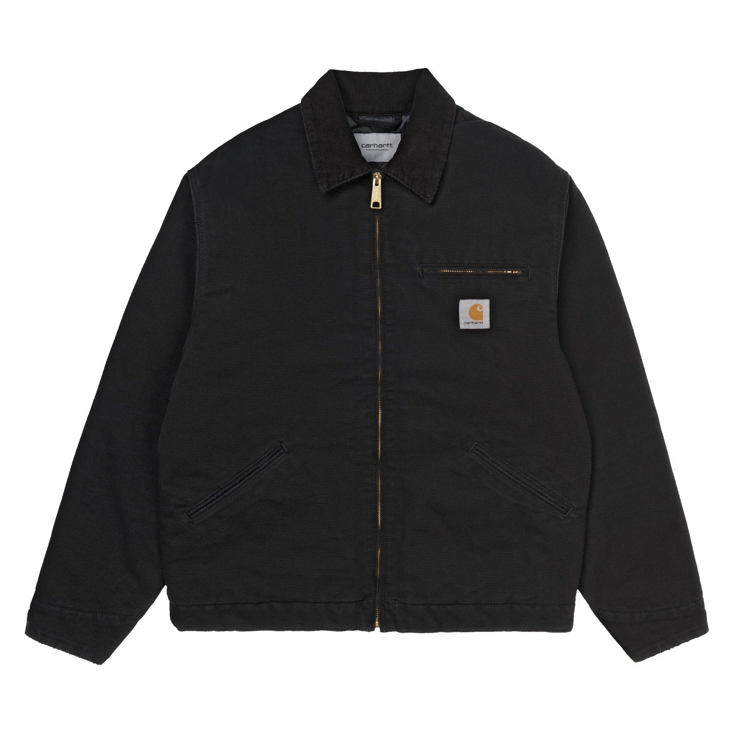 OG DETROIT JACKET - Black / Black (aged canvas)