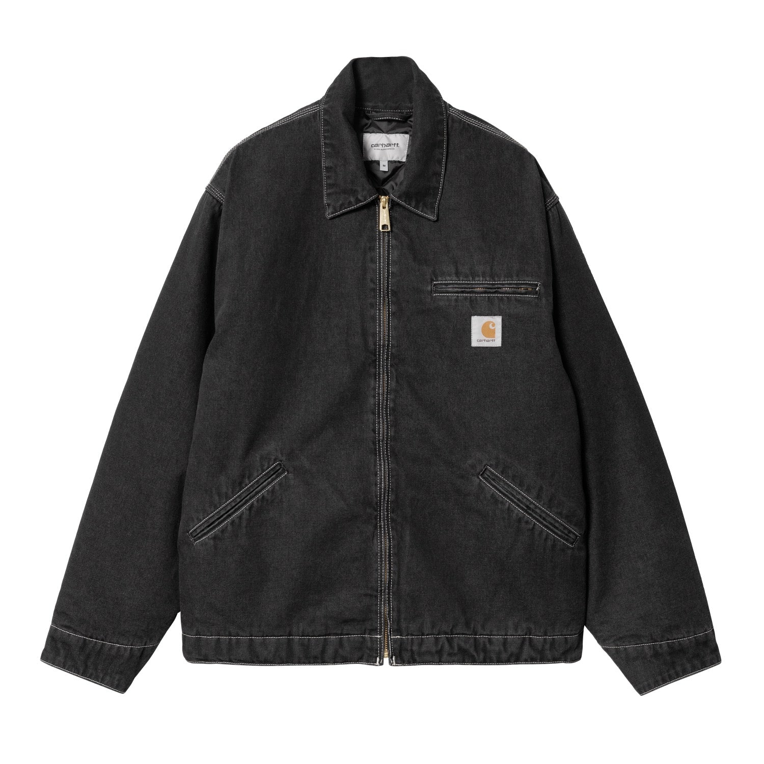 身幅70cmCarhartt 2022 OG DENIM DETROIT JACKET - ジャケット・アウター