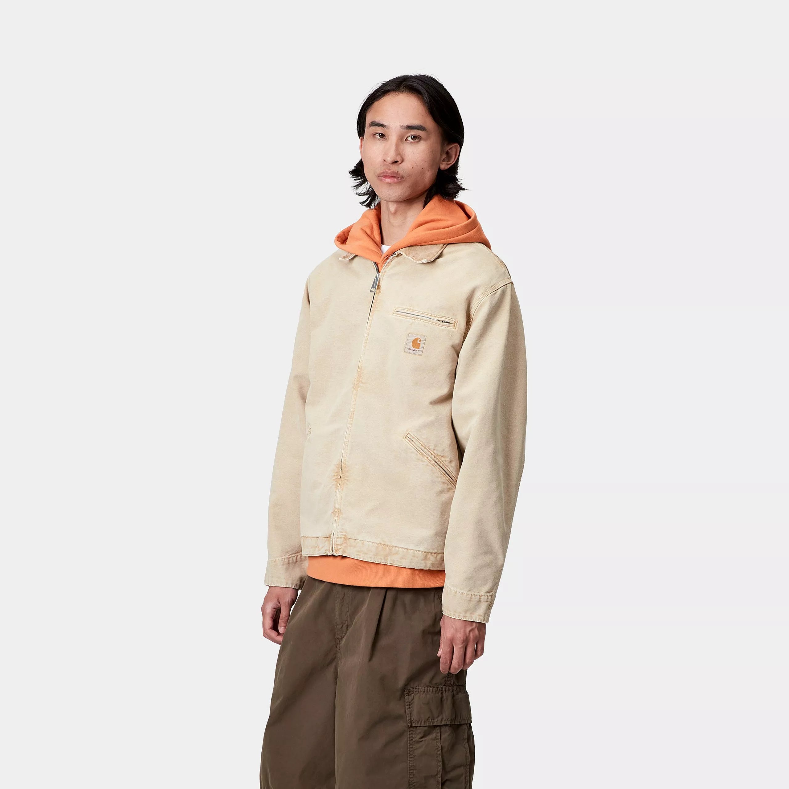OG DETROIT JACKET  - Dusty H Brown / Dusty H Brown (chalk wash)