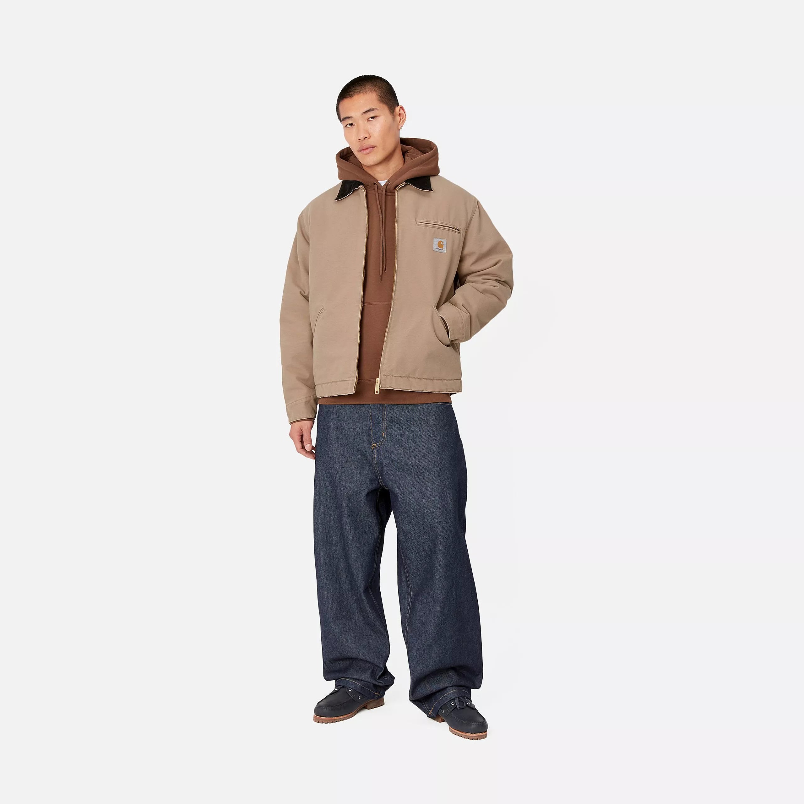 OG DETROIT JACKET - Peanut / Black