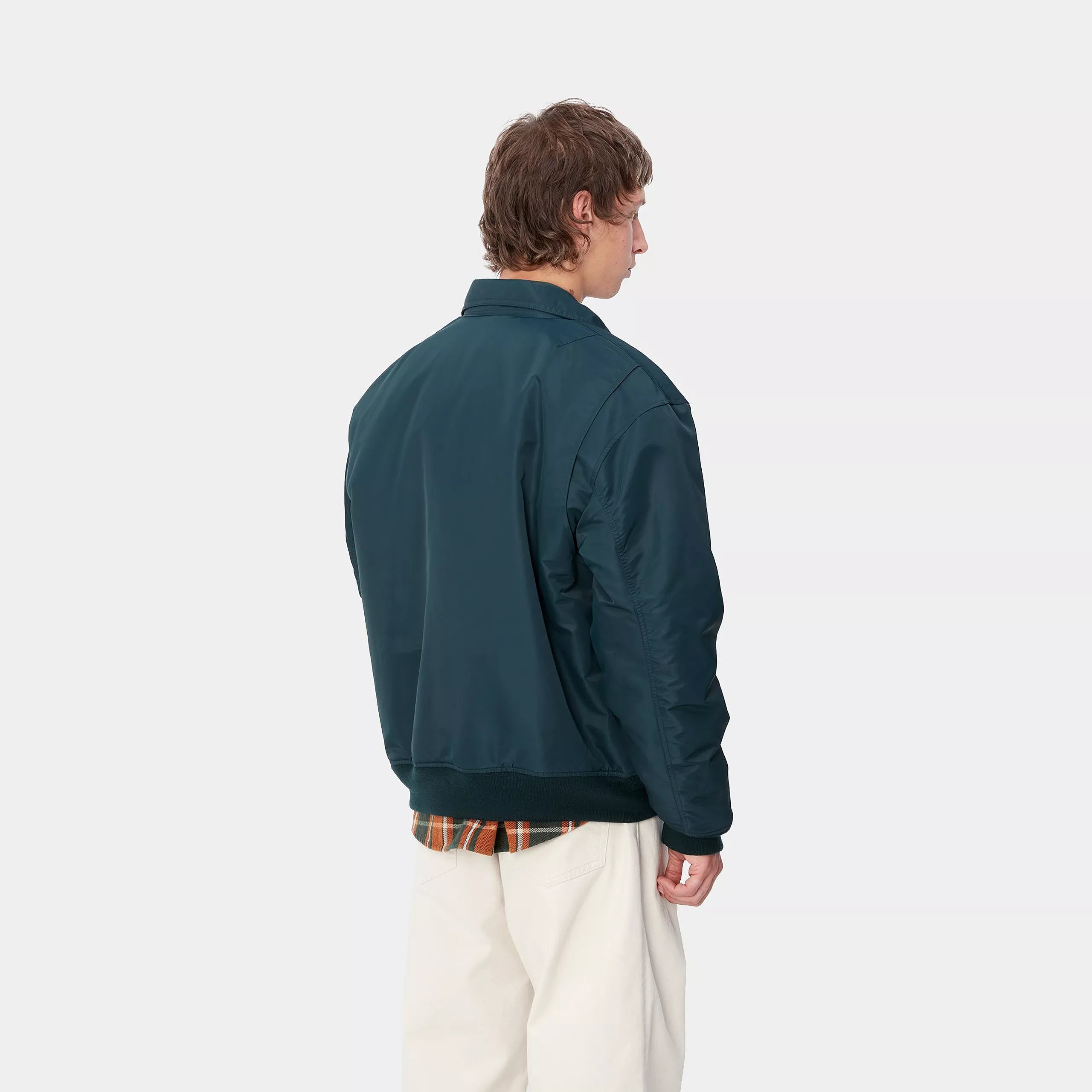 OLTEN BOMBER - Duck Blue / Turmeric