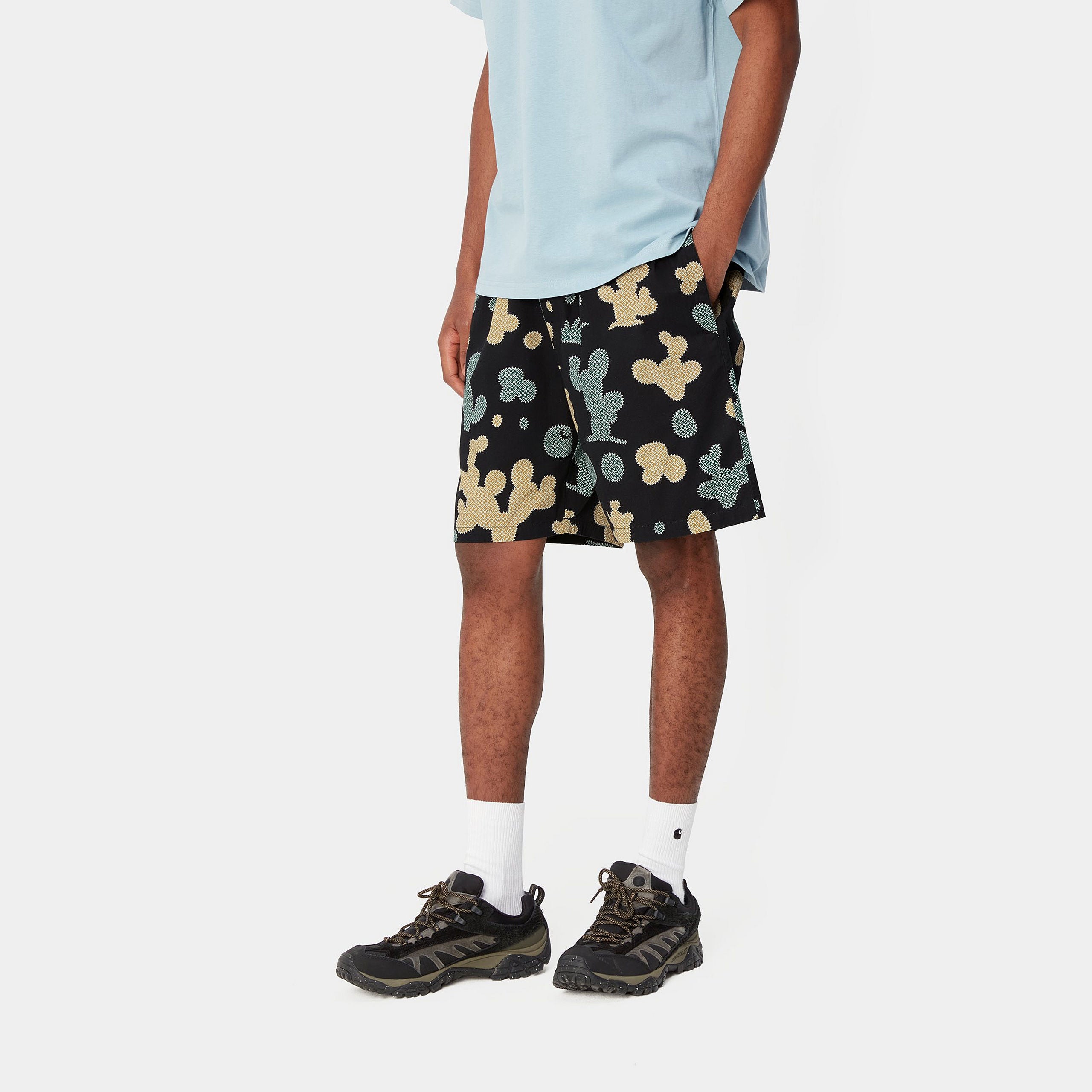 OPUS SHORT - Opus Allover Print, Black