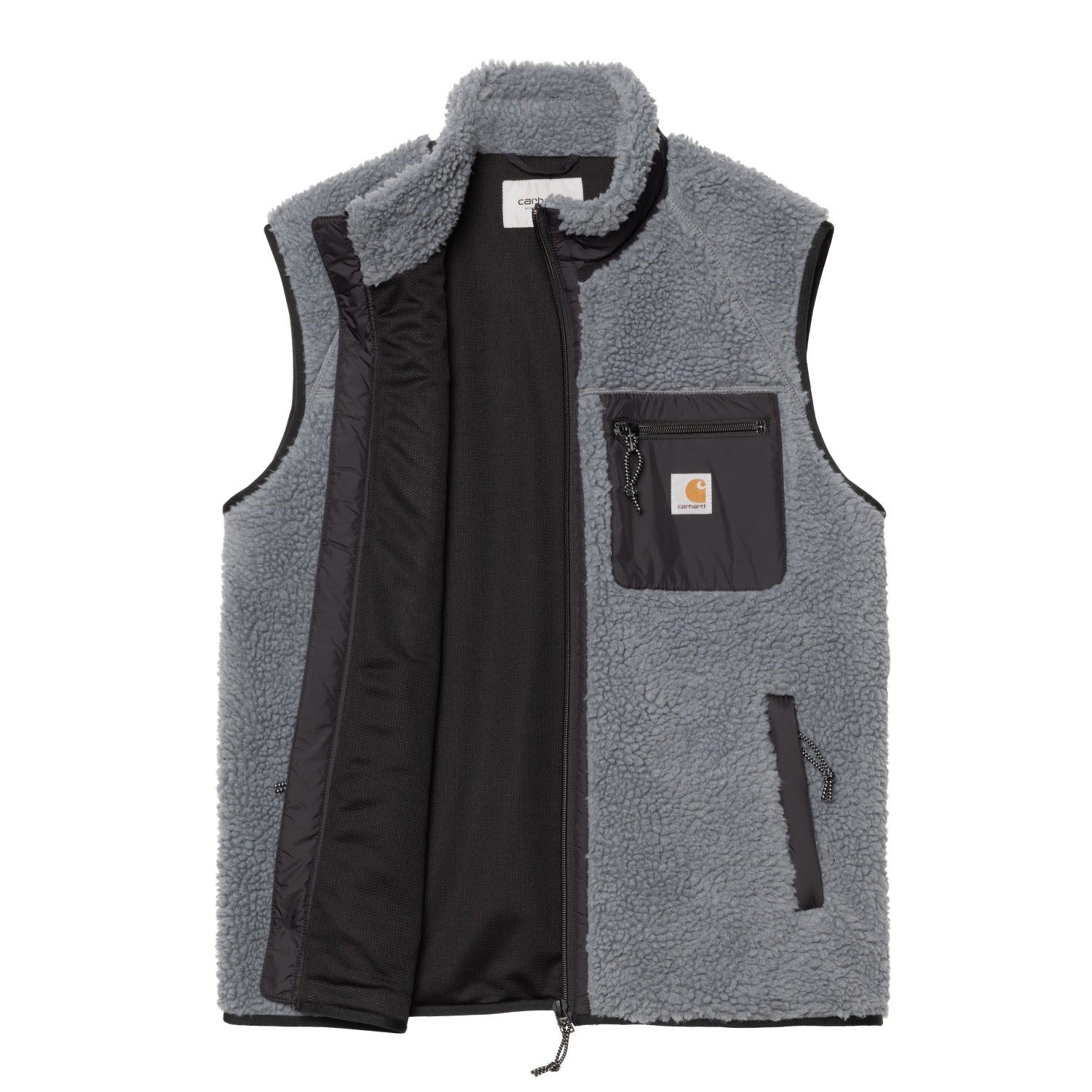 PRENTIS VEST LINER - Dove Grey / Black