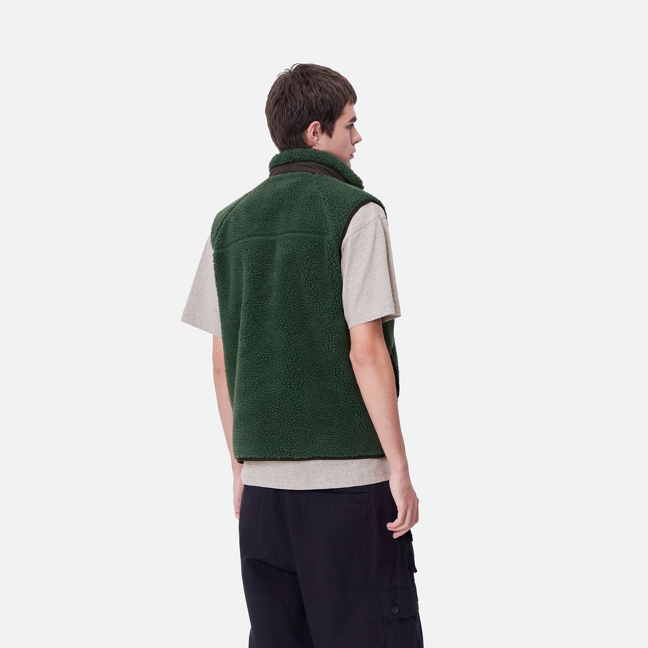 PRENTIS VEST LINER - Sycamore Tree / Black