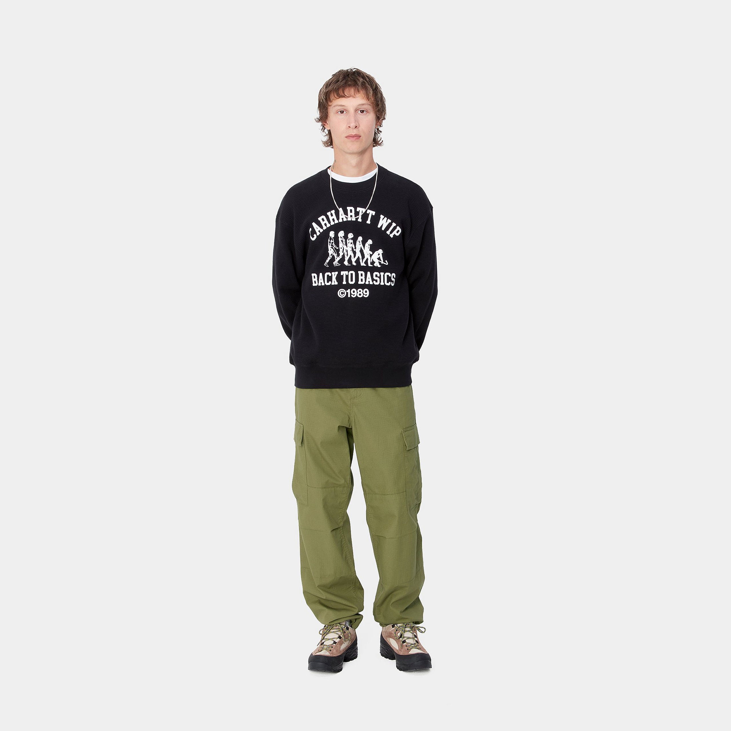 REGULAR CARGO PANT - Capulet (rinsed)