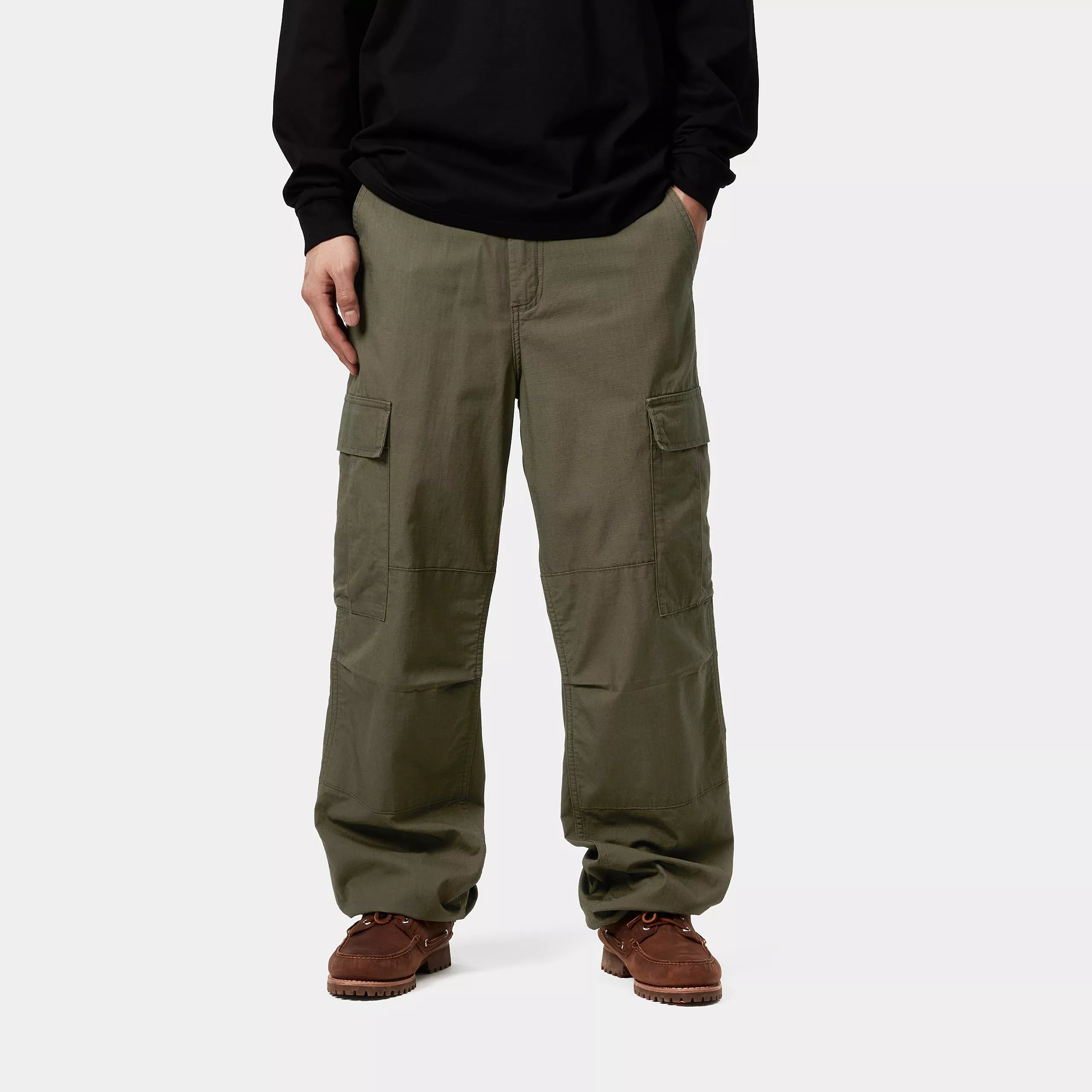 REGULAR CARGO PANT - Cypress (rinsed)