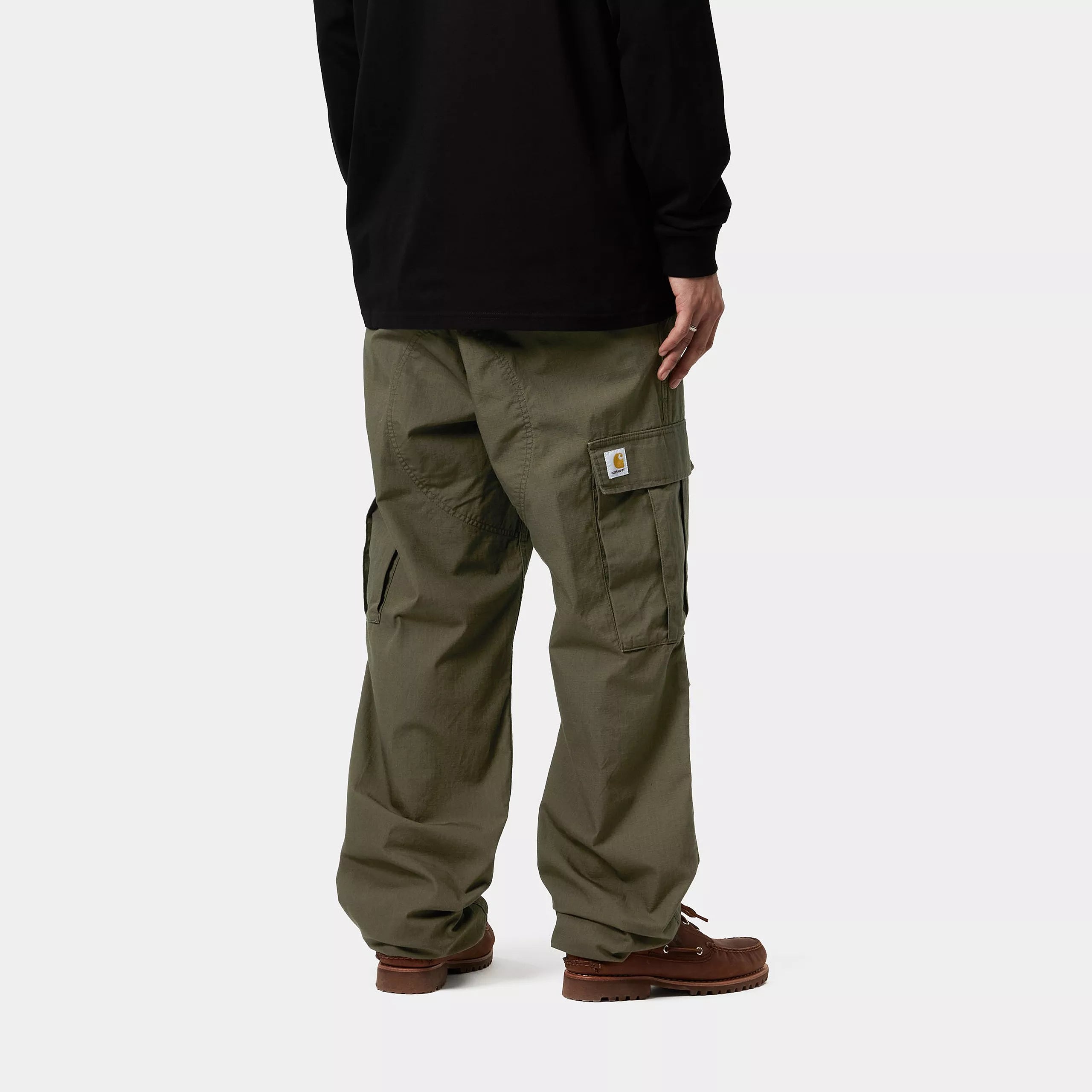 REGULAR CARGO PANT - Cypress (rinsed)