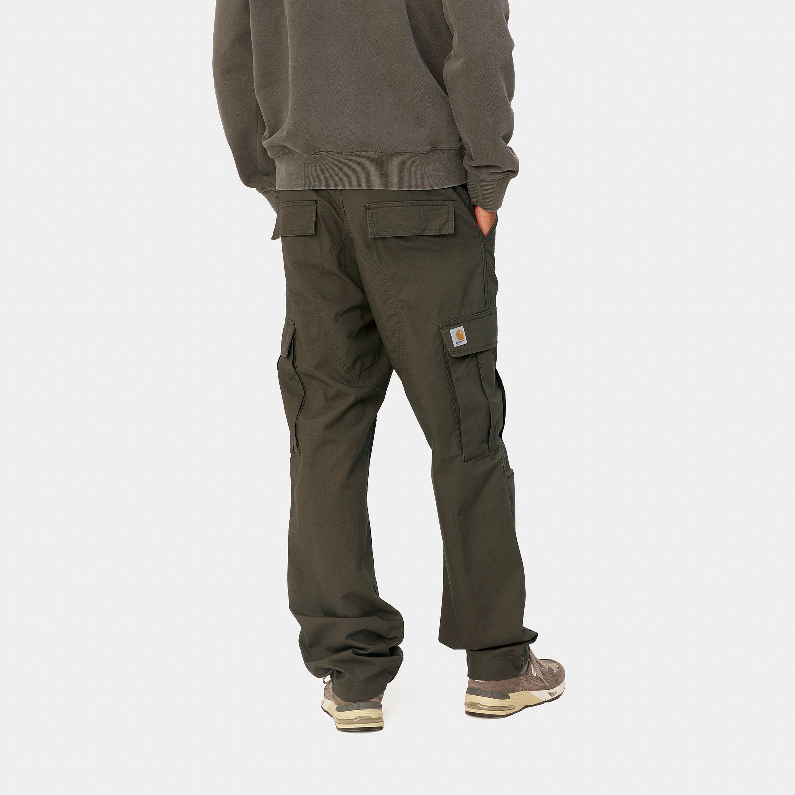 REGULAR CARGO PANT - Cypress (rinsed)