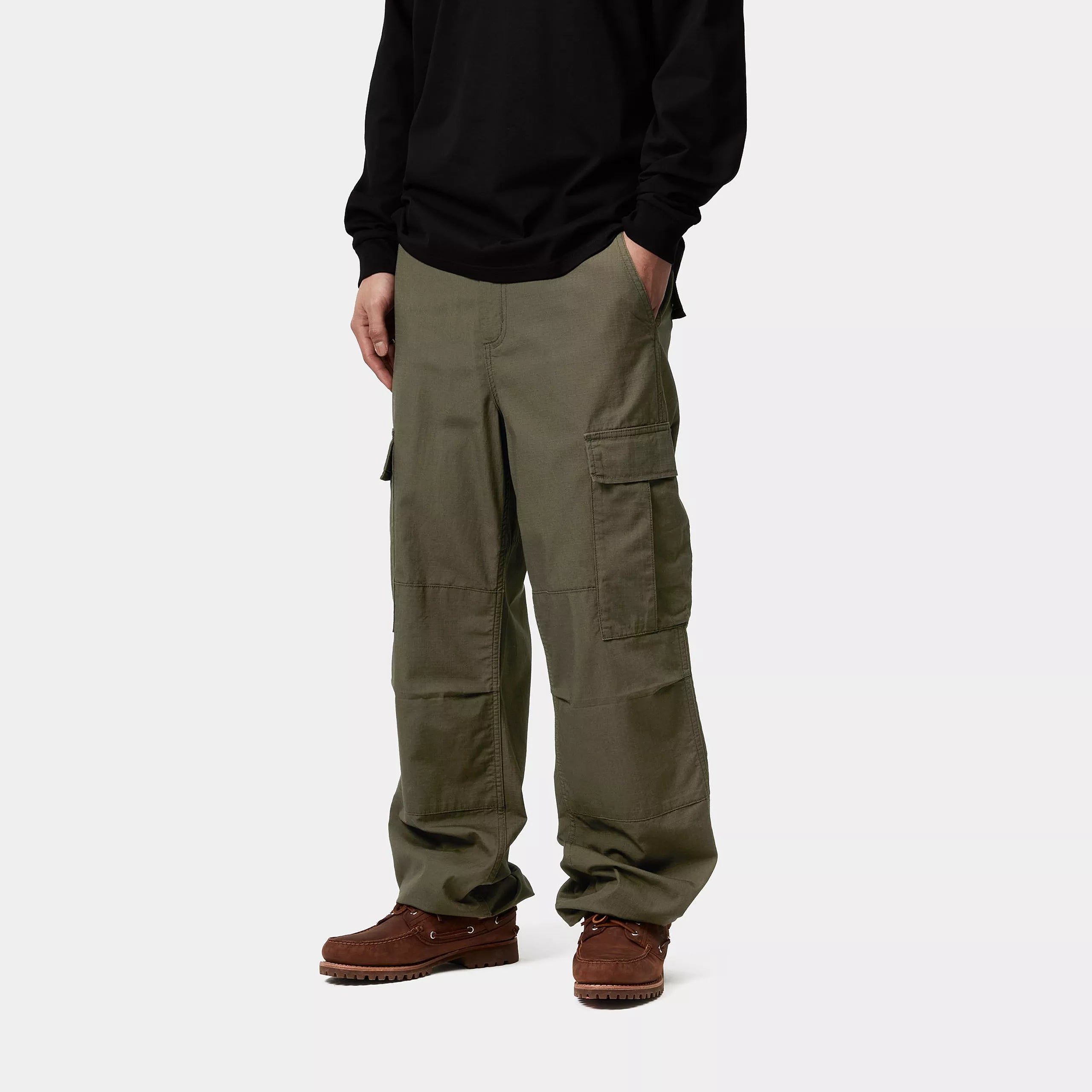 REGULAR CARGO PANT - Cypress (rinsed)