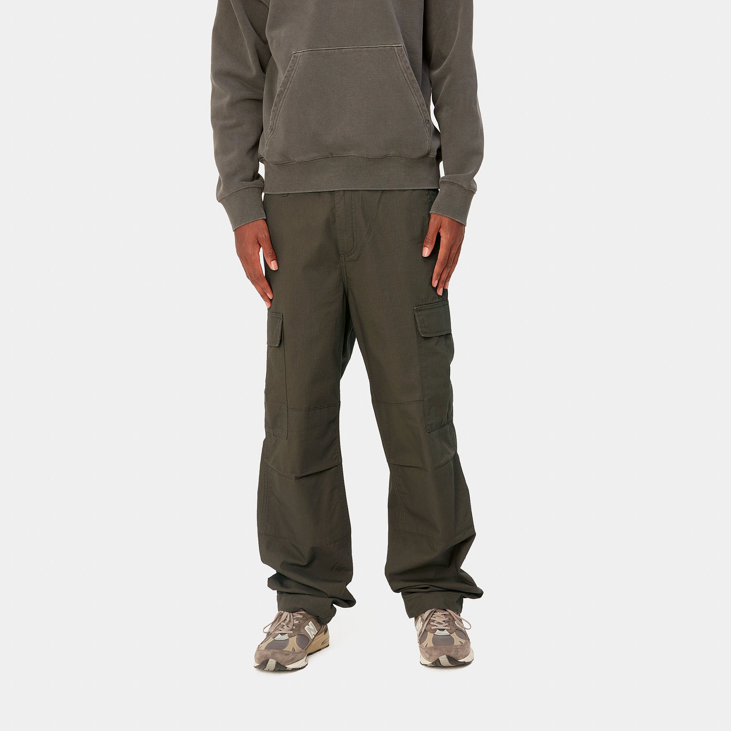 REGULAR CARGO PANT - Cypress (rinsed)