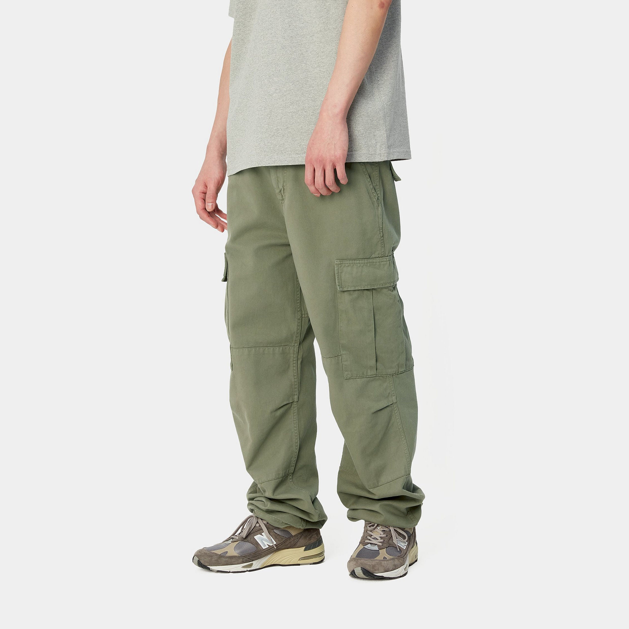 REGULAR CARGO PANT - Dollar Green (garment dyed)