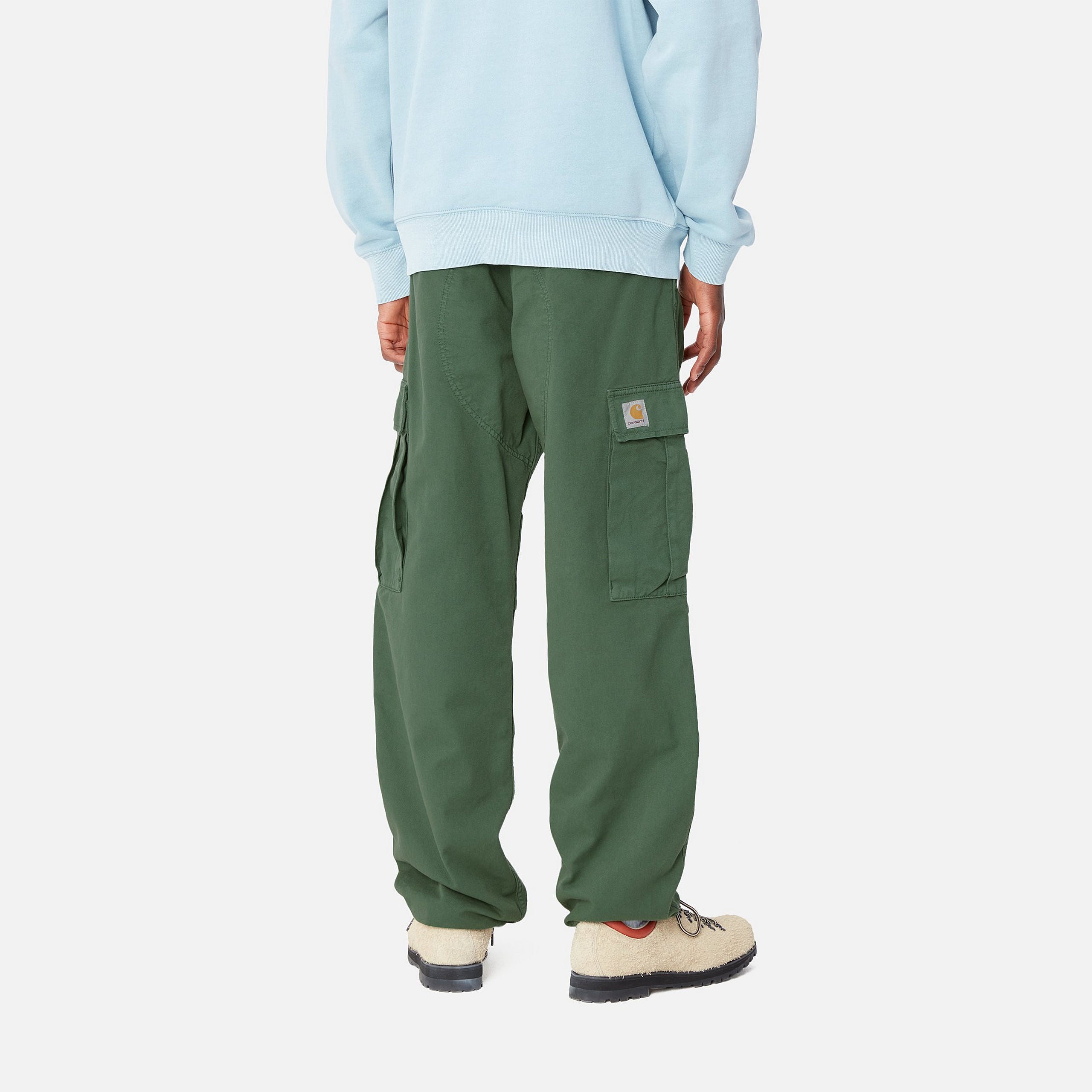 REGULAR CARGO PANT - Duck Green (garment dyed)