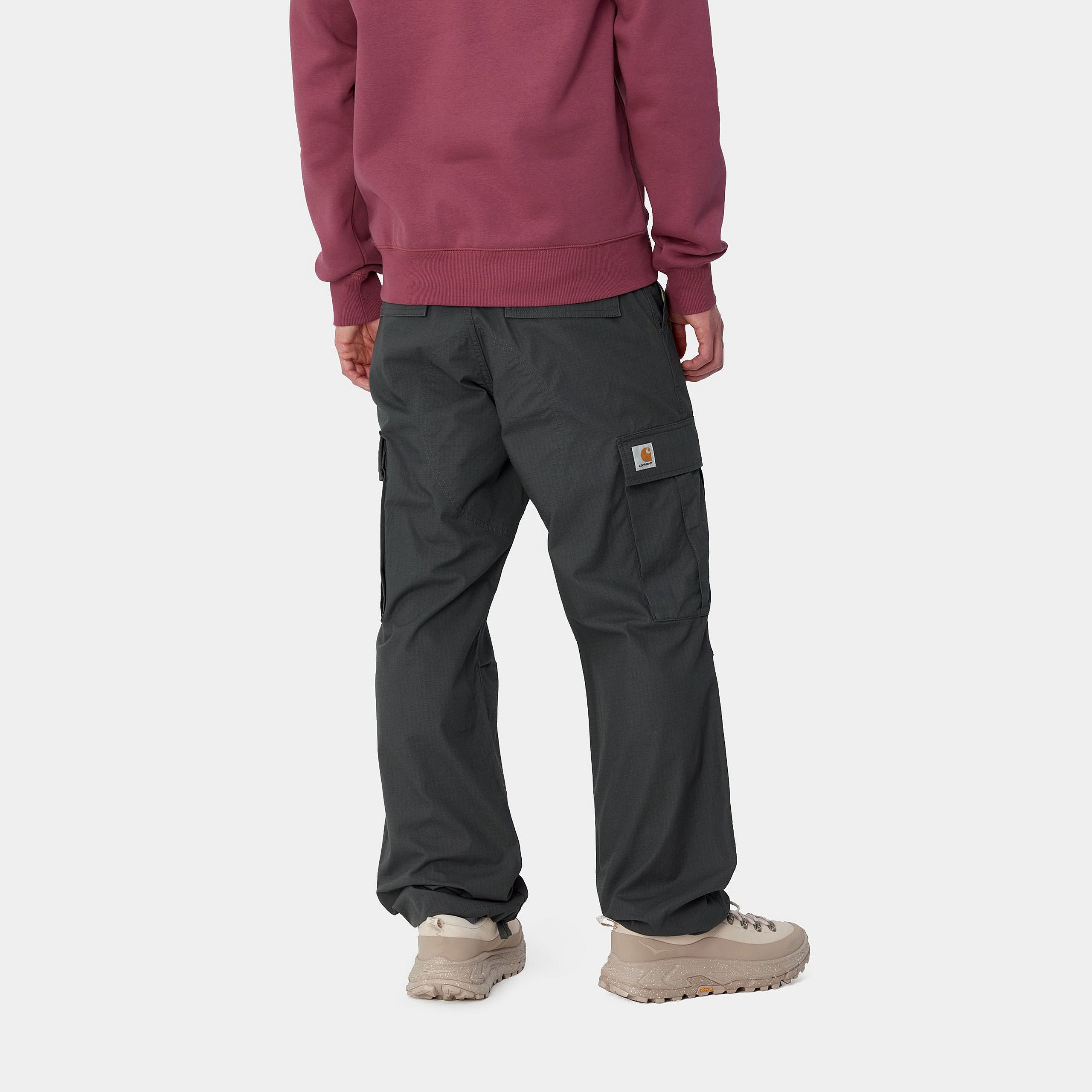 REGULAR CARGO PANT - Graphite (rinsed)