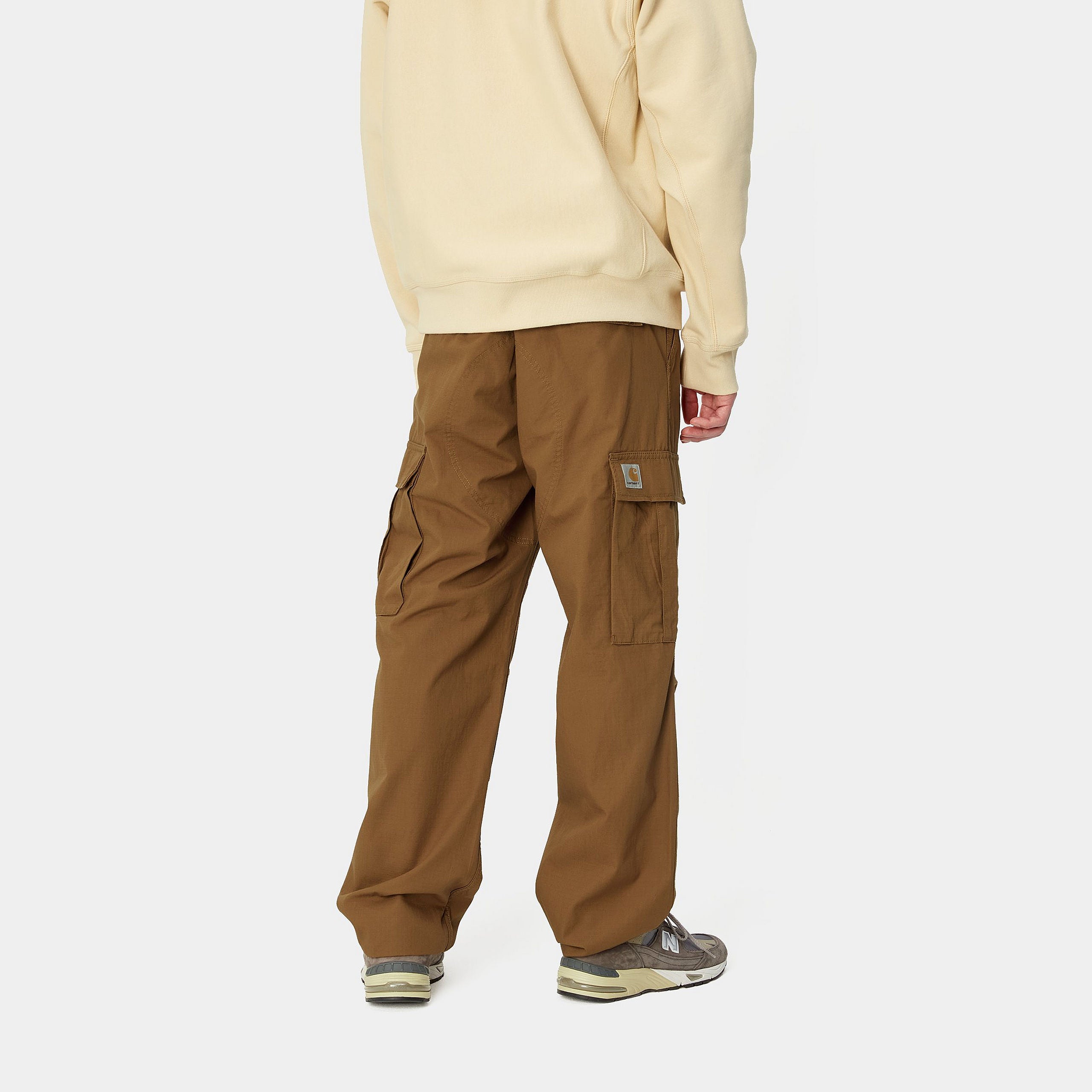 REGULAR CARGO PANT - Hamilton Brown (rinsed)