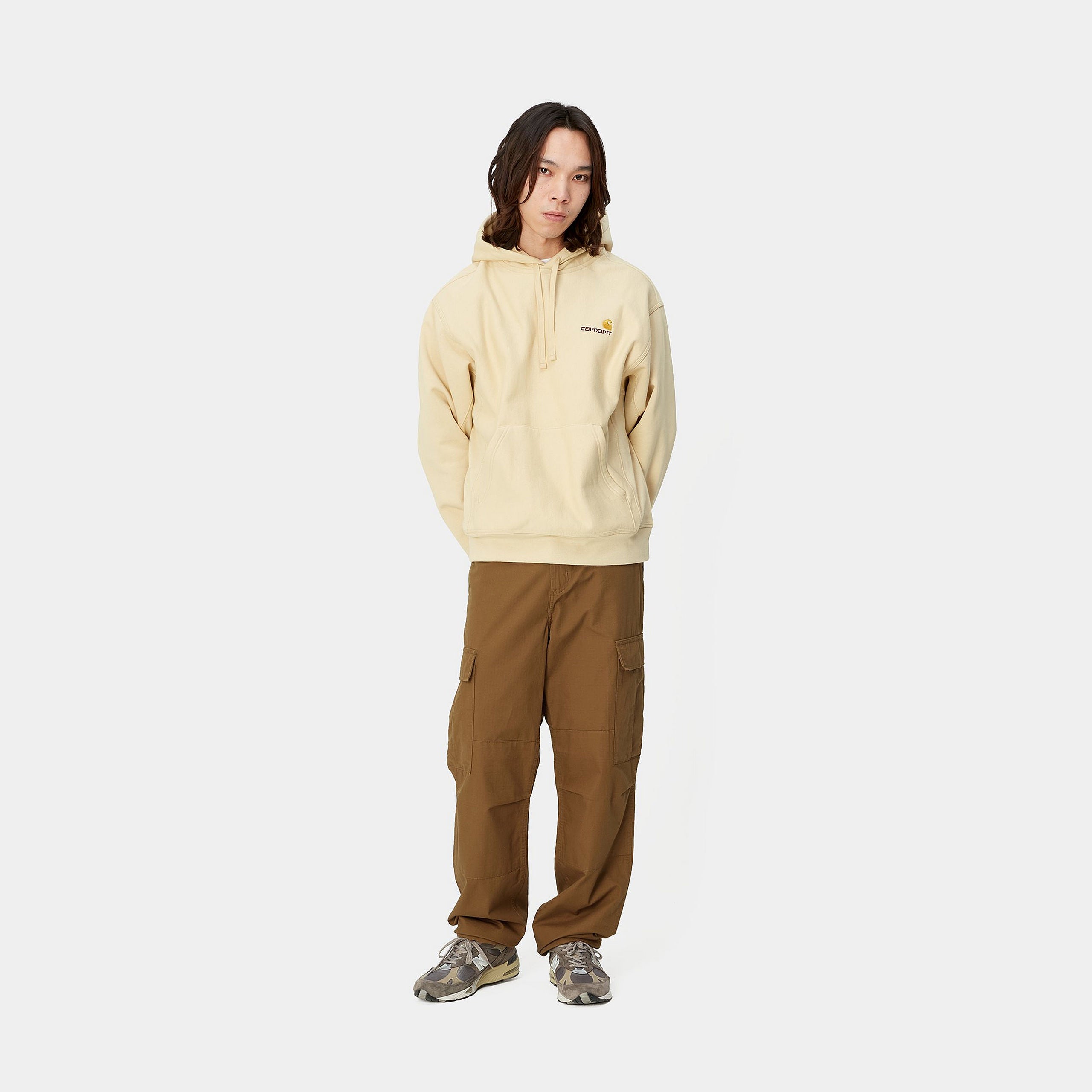 REGULAR CARGO PANT - Hamilton Brown (rinsed)