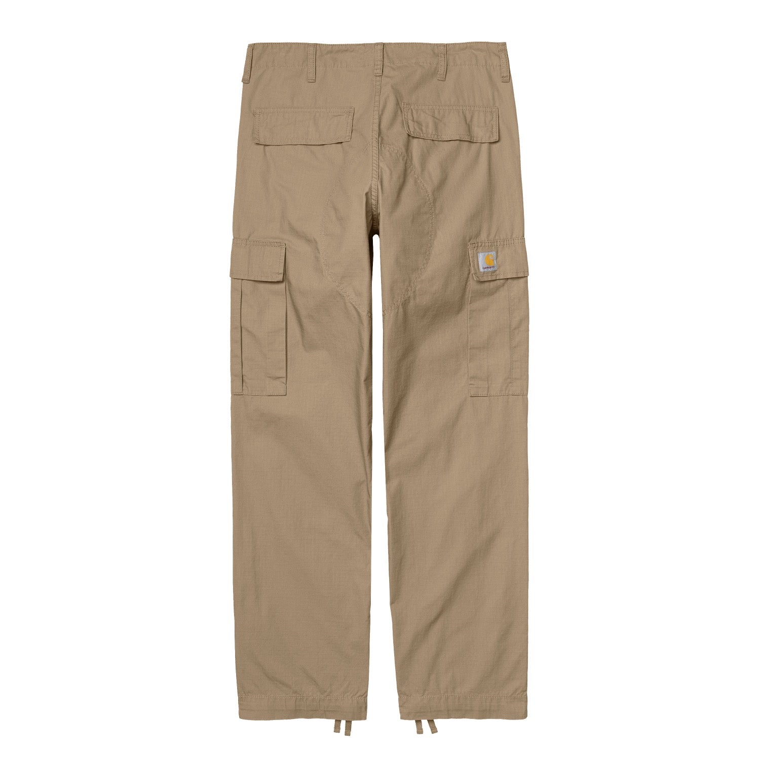 REGULAR CARGO PANT - Leather (rinsed)