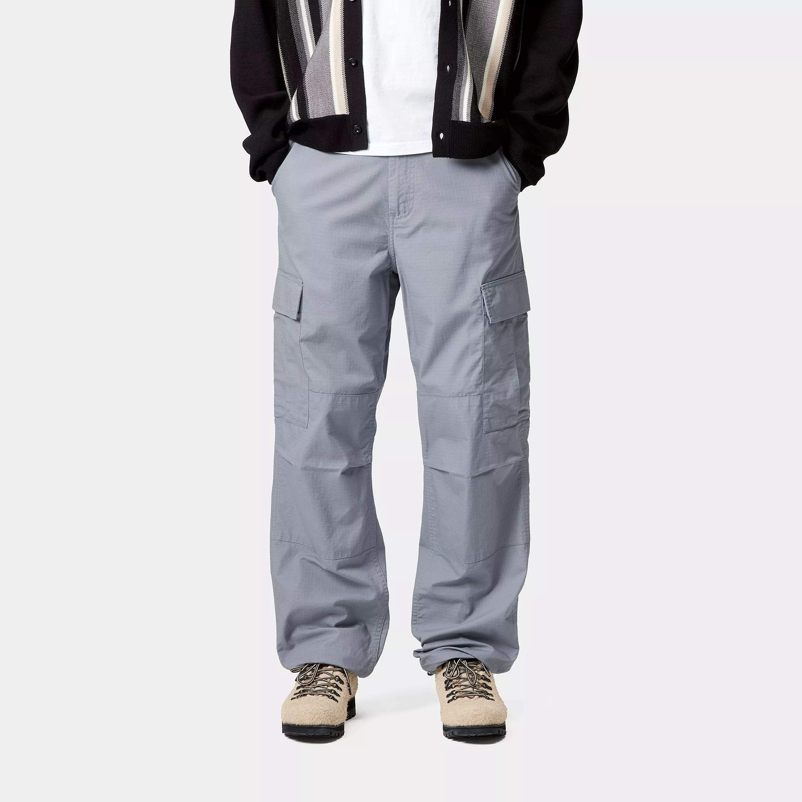 REGULAR CARGO PANT  - Mirror (rinsed)