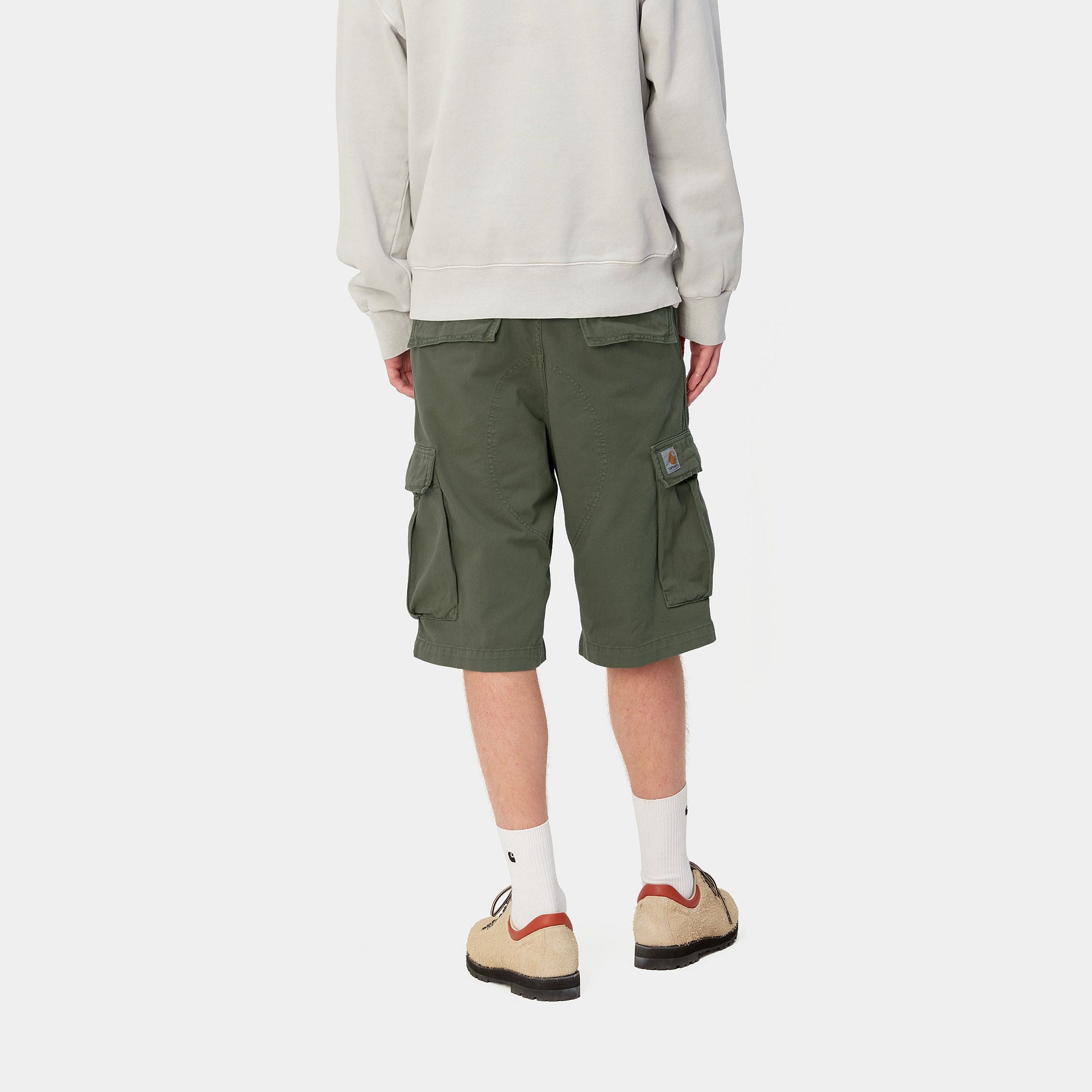 REGULAR CARGO SHORT - Dollar Green (garment dyed)