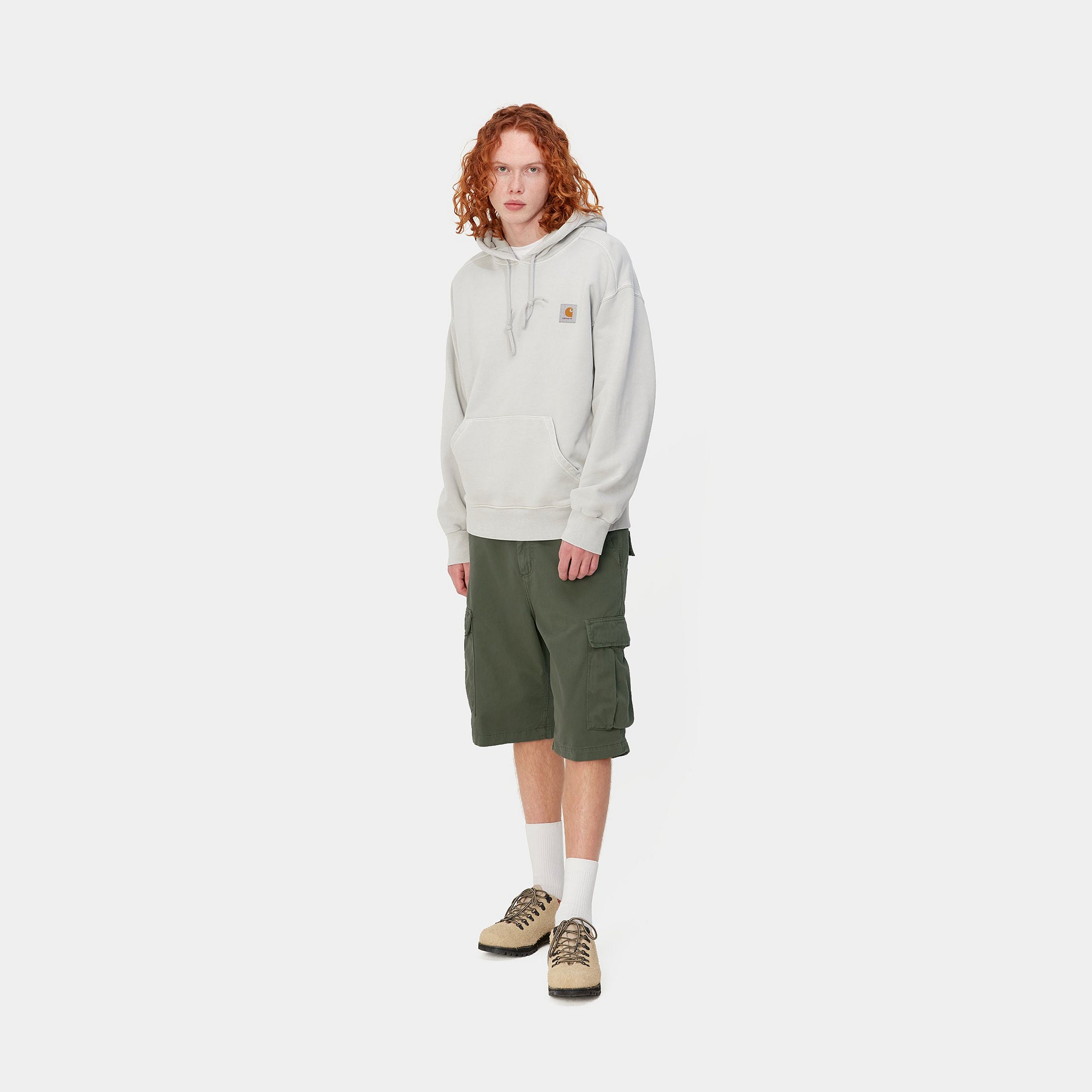 REGULAR CARGO SHORT - Dollar Green (garment dyed)