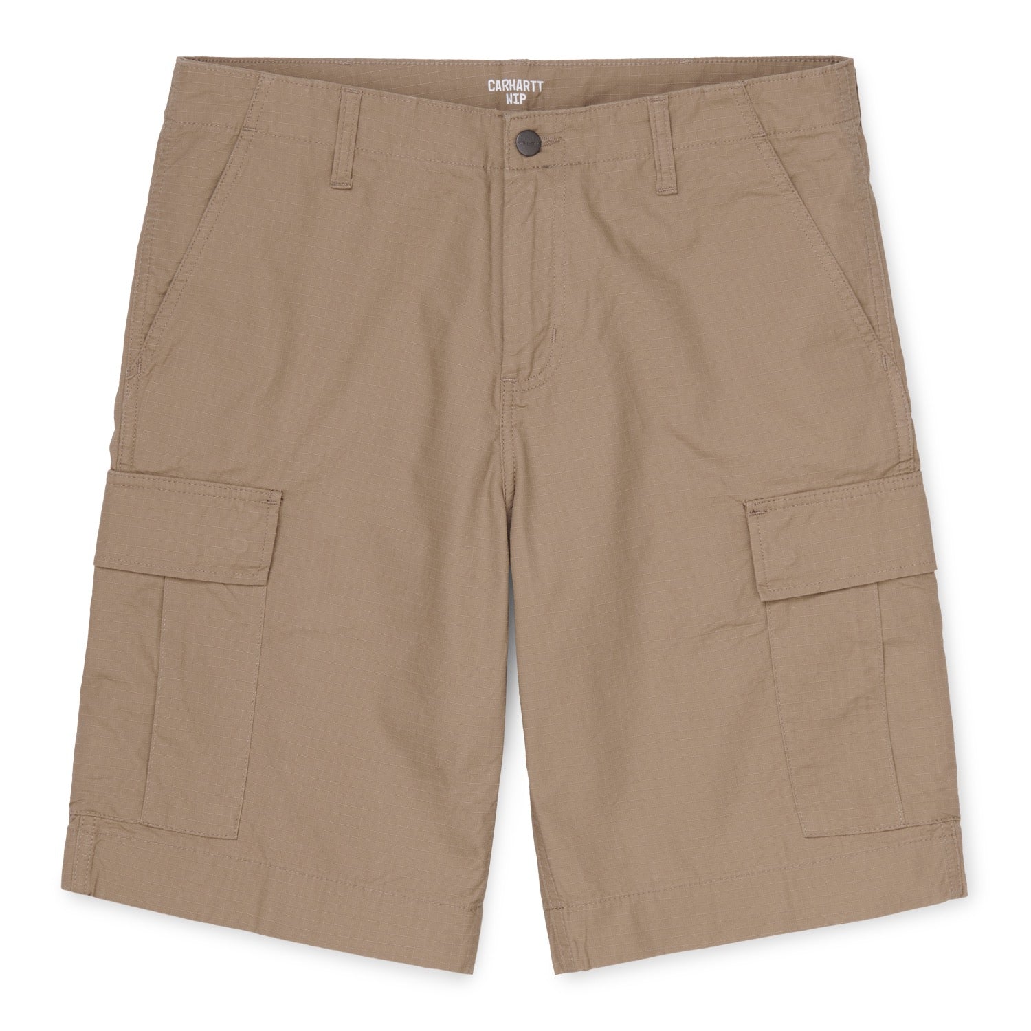 REGULAR CARGO SHORT - Leather (rinsed)