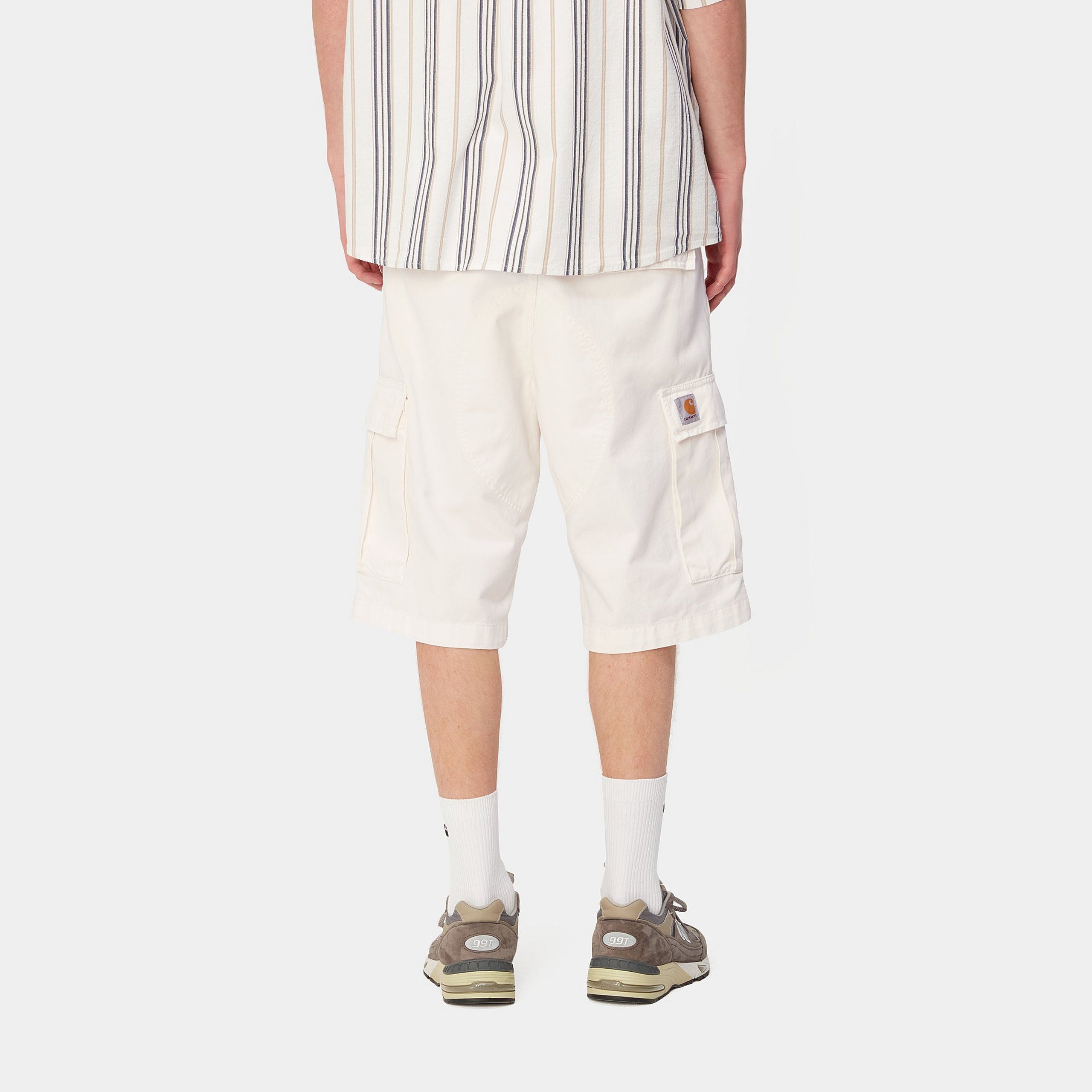 REGULAR CARGO SHORT - Wax (garment dyed)