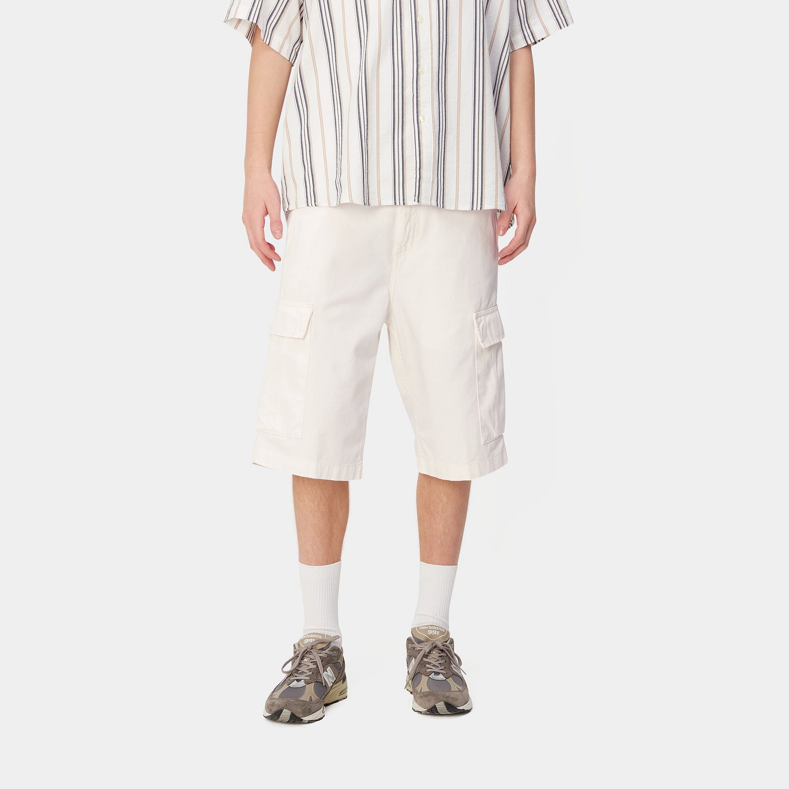 REGULAR CARGO SHORT - Wax (garment dyed)