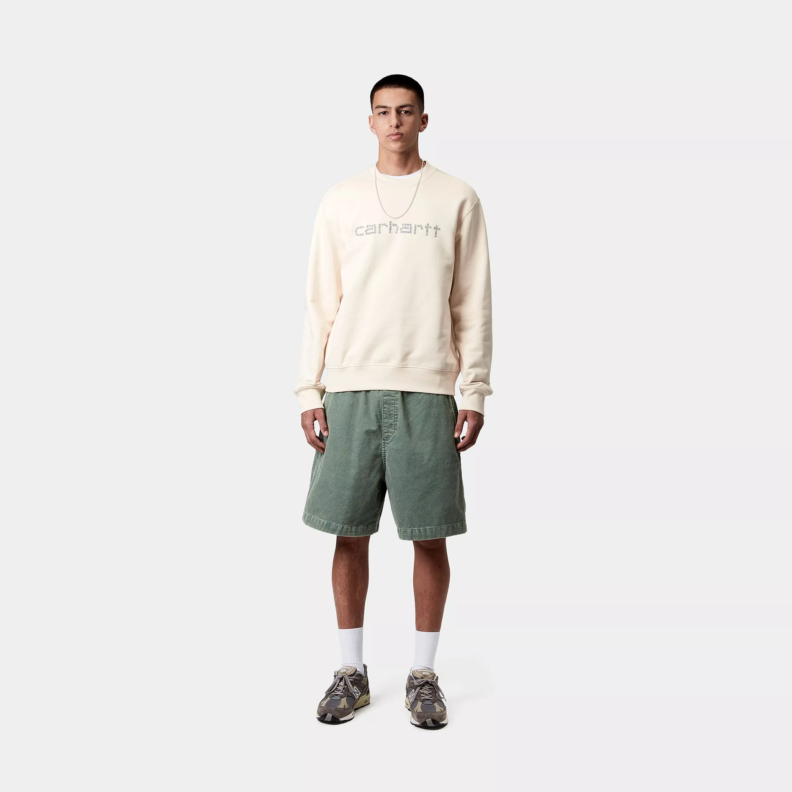 RIVET SCRIPT SWEAT - Natural 4