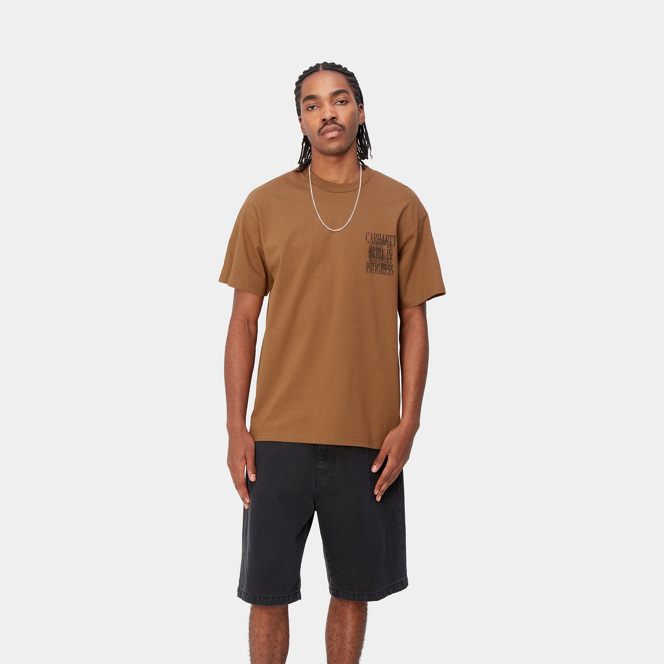 S/S ALWAYS A WIP T-SHIRT - Hamilton Brown 2