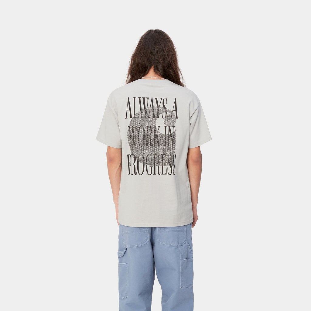 S/S ALWAYS A WIP T-SHIRT - Sonic Silver