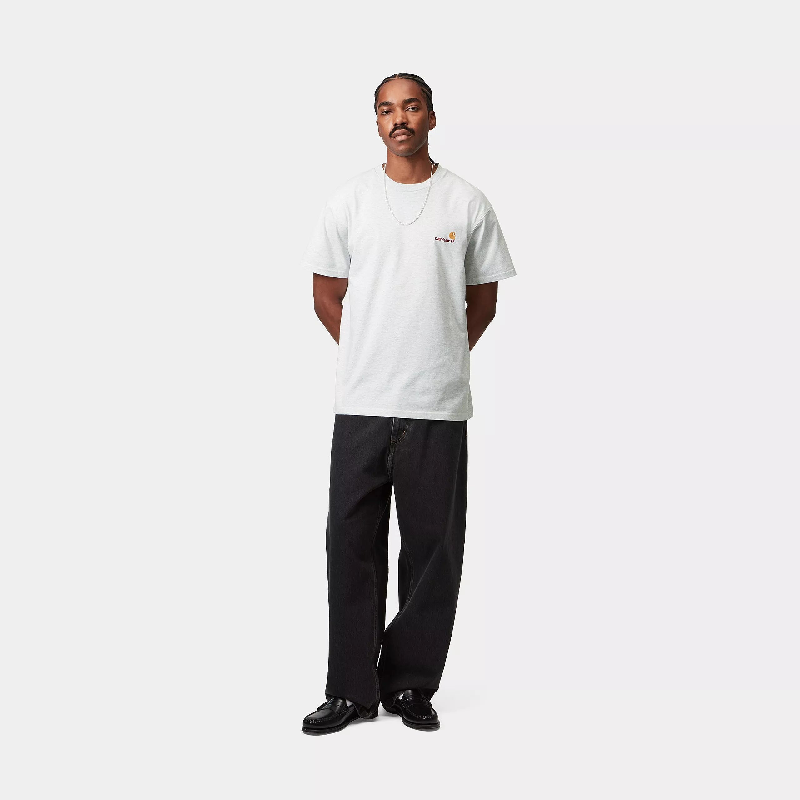 ショートスリーブアメリカンスクリプトTシャツ
