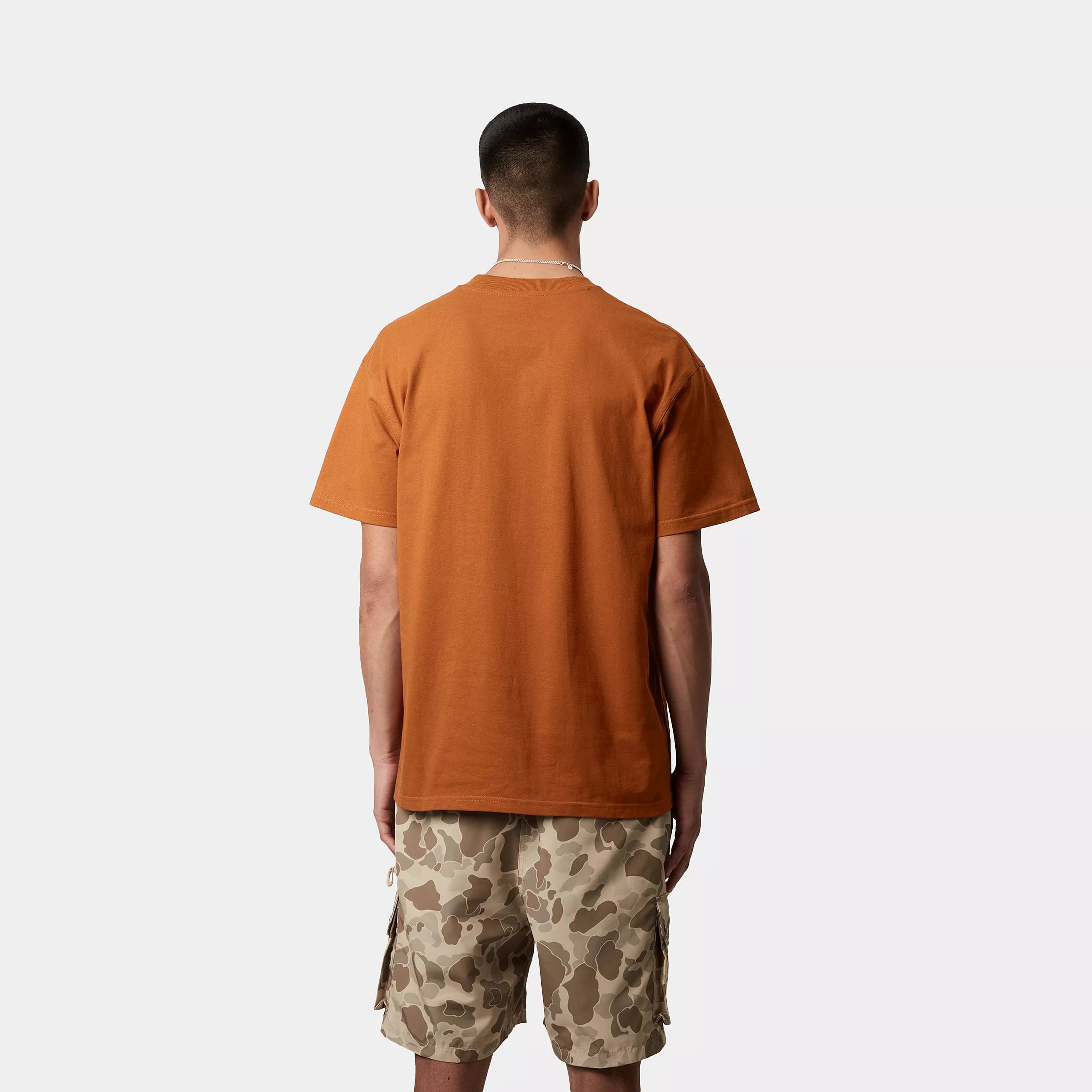 S/S AMERICAN SCRIPT T-SHIRT - Sienna 3