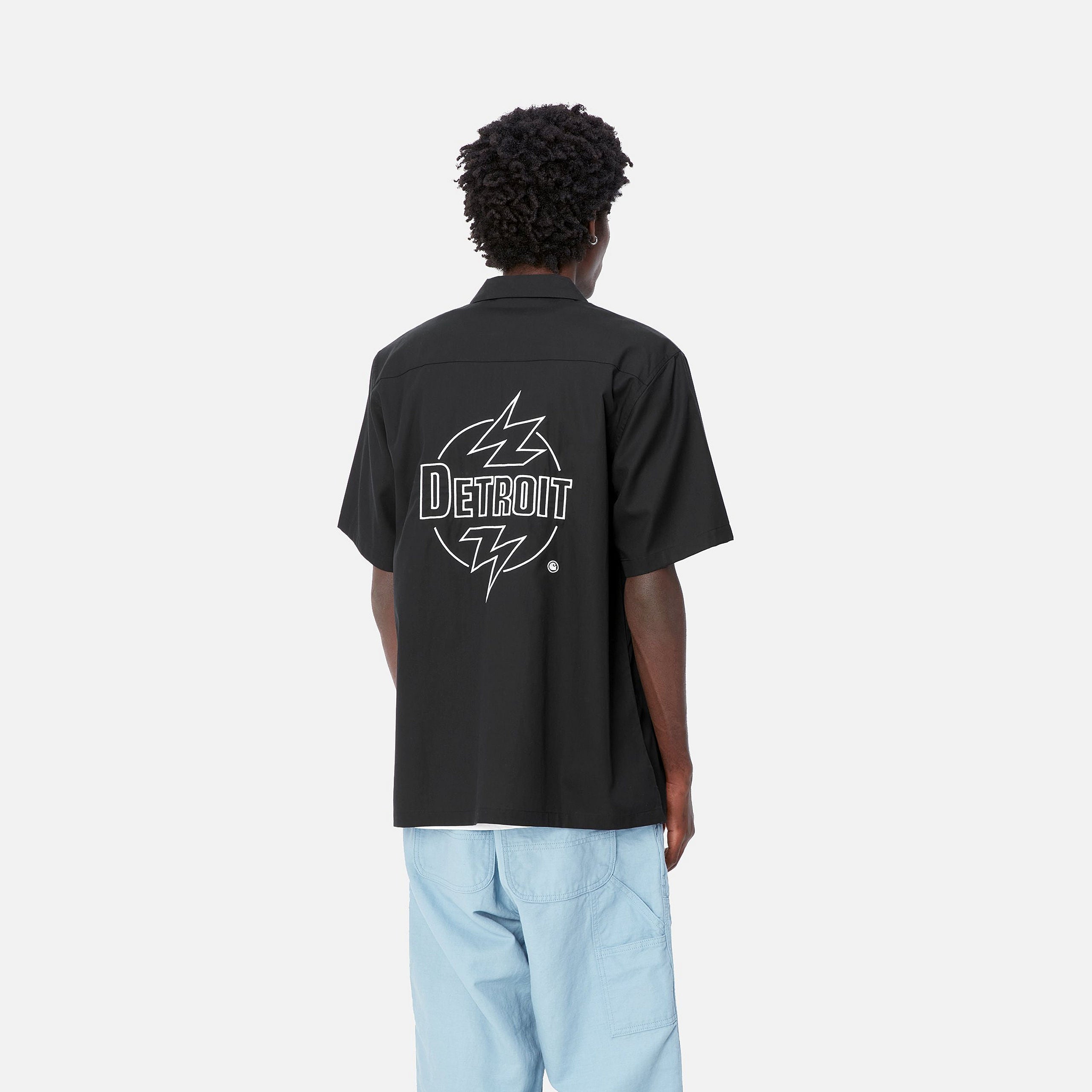 S/S BLAZE SHIRT - Black / Wax 3