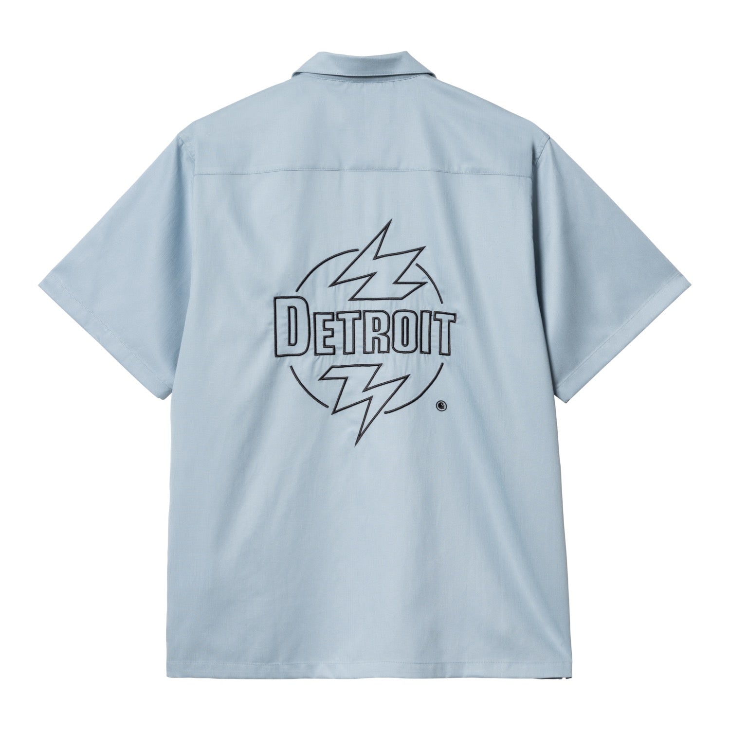 S/S BLAZE SHIRT - Misty Sky / Black 5