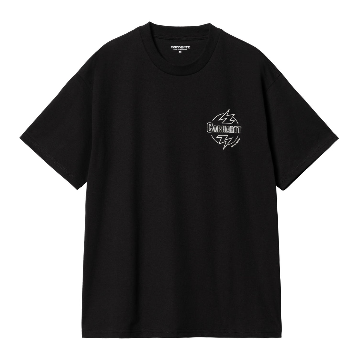 S/S BLAZE T-SHIRT - Black / Wax 1