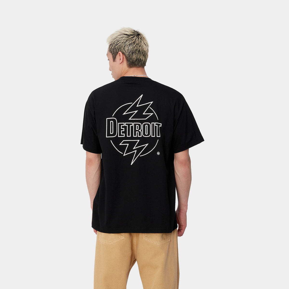 S/S BLAZE T-SHIRT - Black / Wax 3