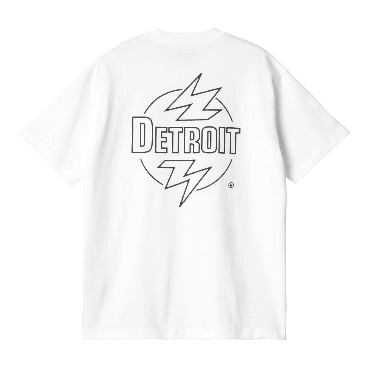 S/S BLAZE T-SHIRT - White / Black 5