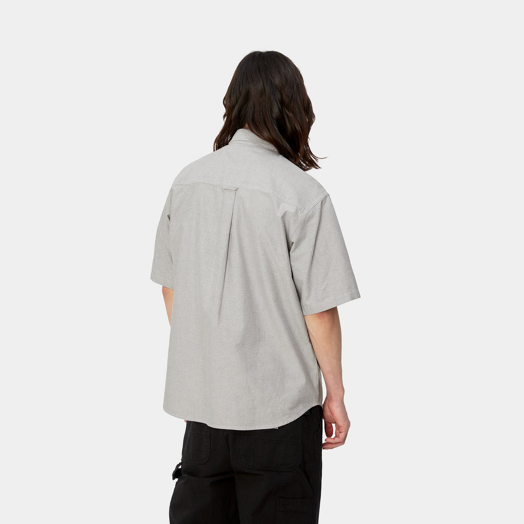 S/S BRAXTON SHIRT - Charcoal / Wax