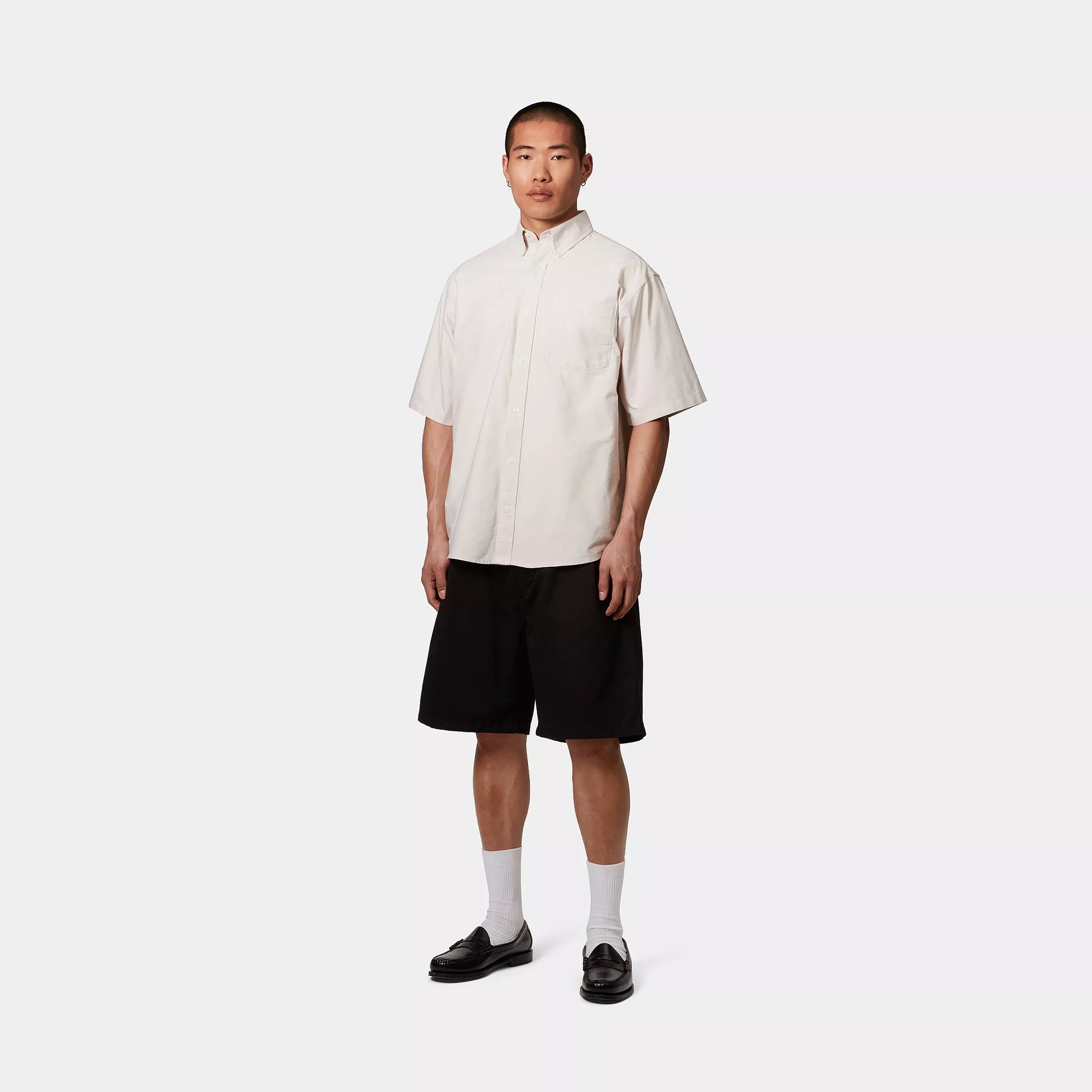 S/S BRAXTON SHIRT - Fleur De Sel / Wax 4