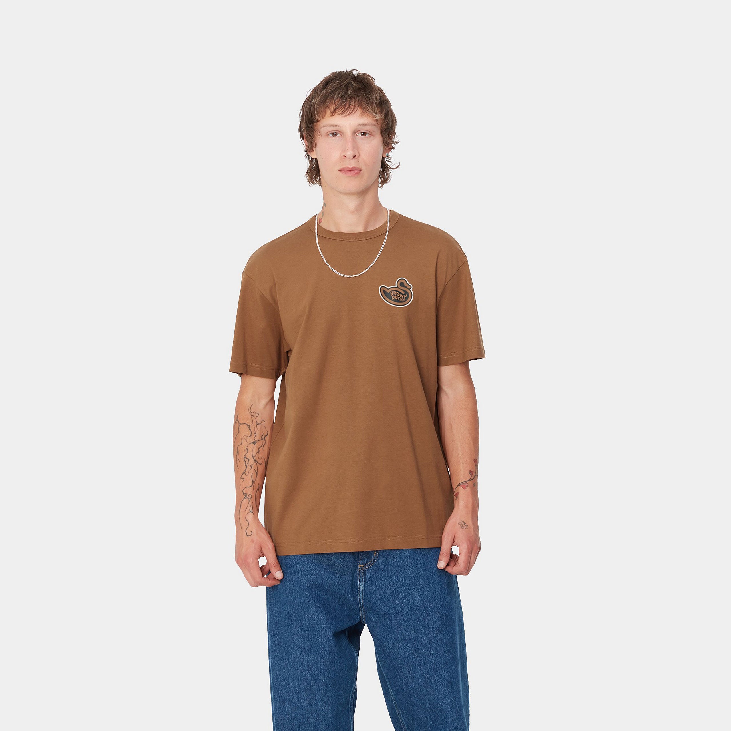 S/S BROWN DUCKS T-SHIRT - Hamilton Brown