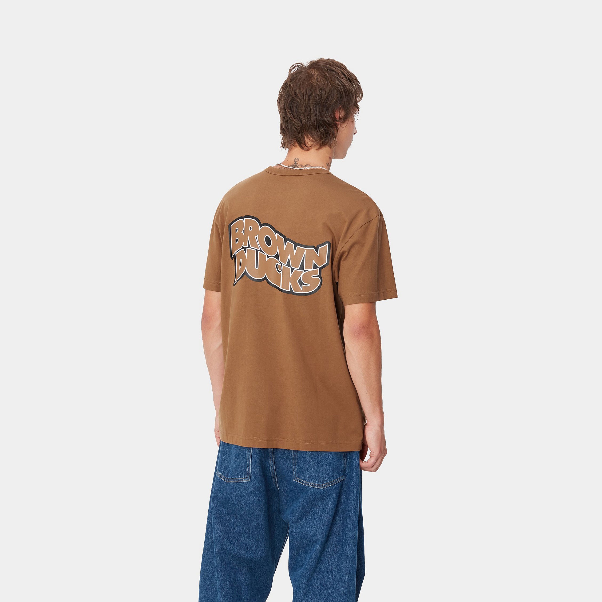 S/S BROWN DUCKS T-SHIRT - Hamilton Brown